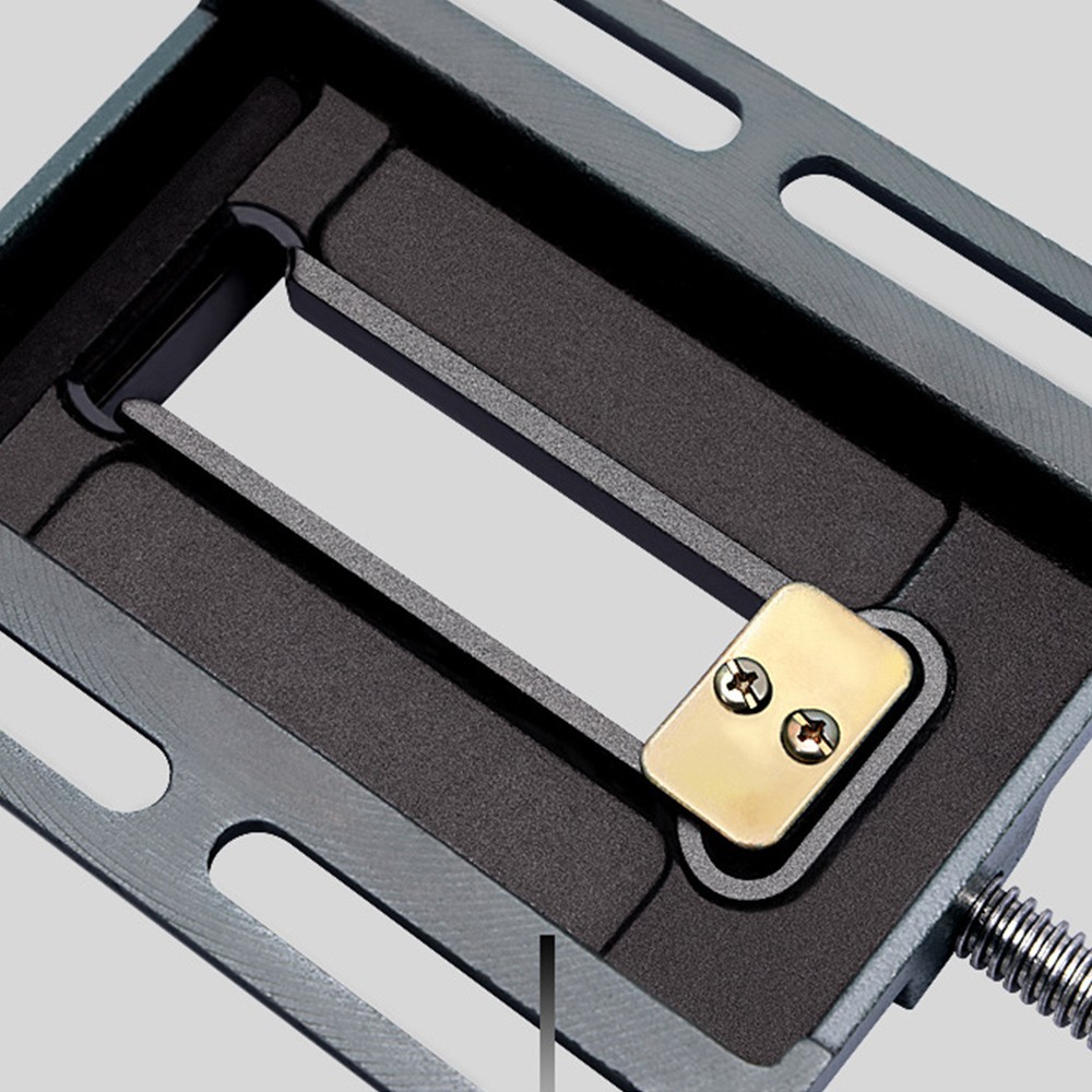 Heavy Duty 4Inch Bench Pillar Clamp Jaw Vice Vise Drill Press Machine Work