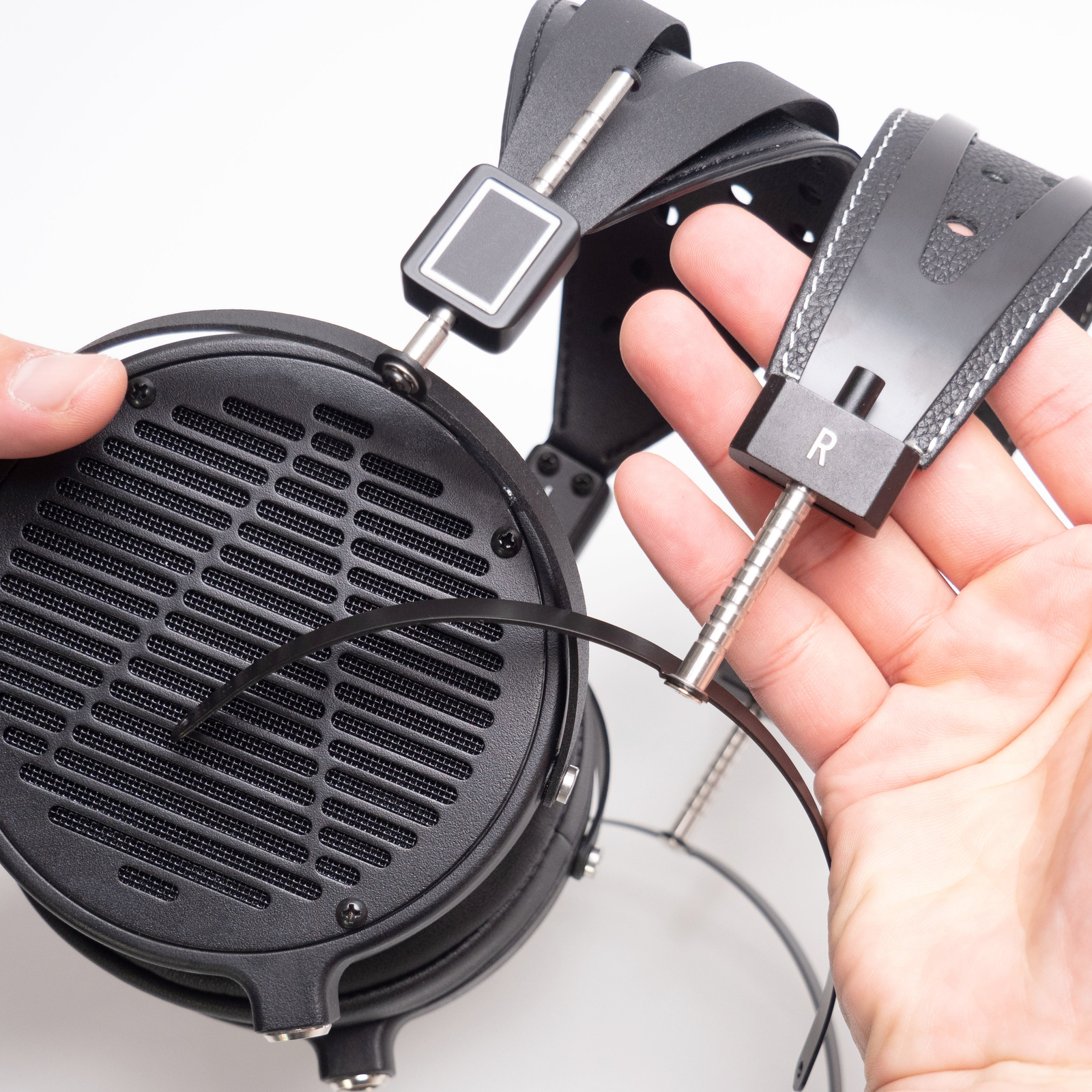 Lambskin Metal Hybrid Headband For Audeze LCD Series 2 3 4 X XC MX4 Headphone