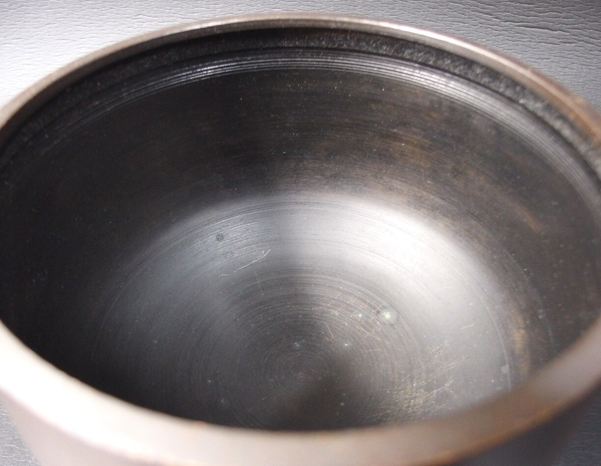 or2575 JAPANESE BUDDHIST SINGING BOWL ORIN GONG 18.1 cm / 7.1 inch Width Used