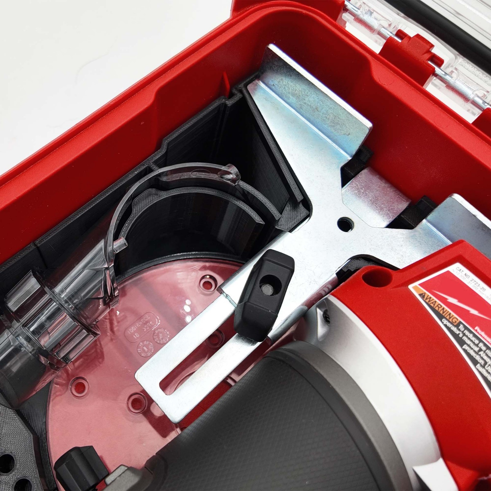 M18 Router Organizer for Milwaukee Compact Packout insert 2723-20