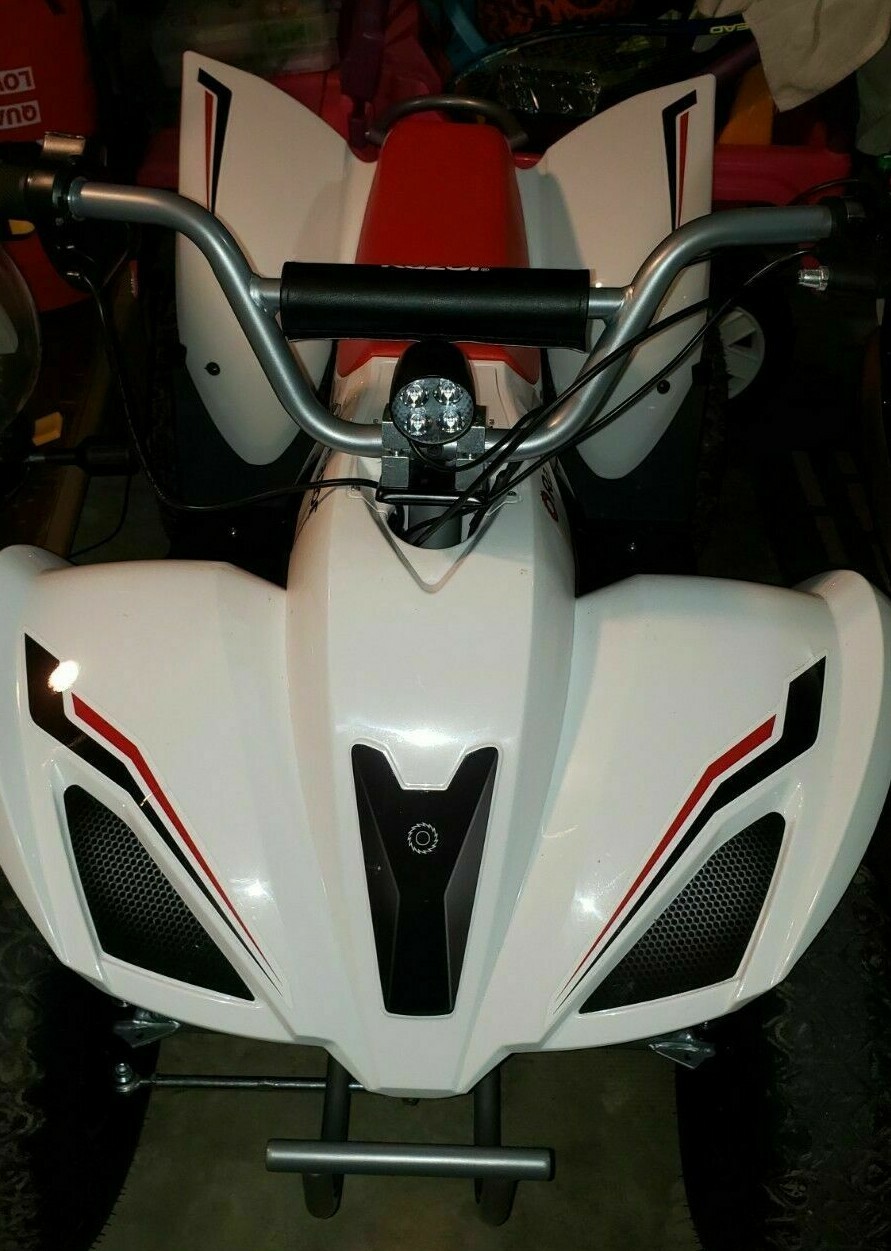 Razor DQ E200 E300 Mx 350 400 mx500 mx650- LED Headlight/Horn ad on schwinn