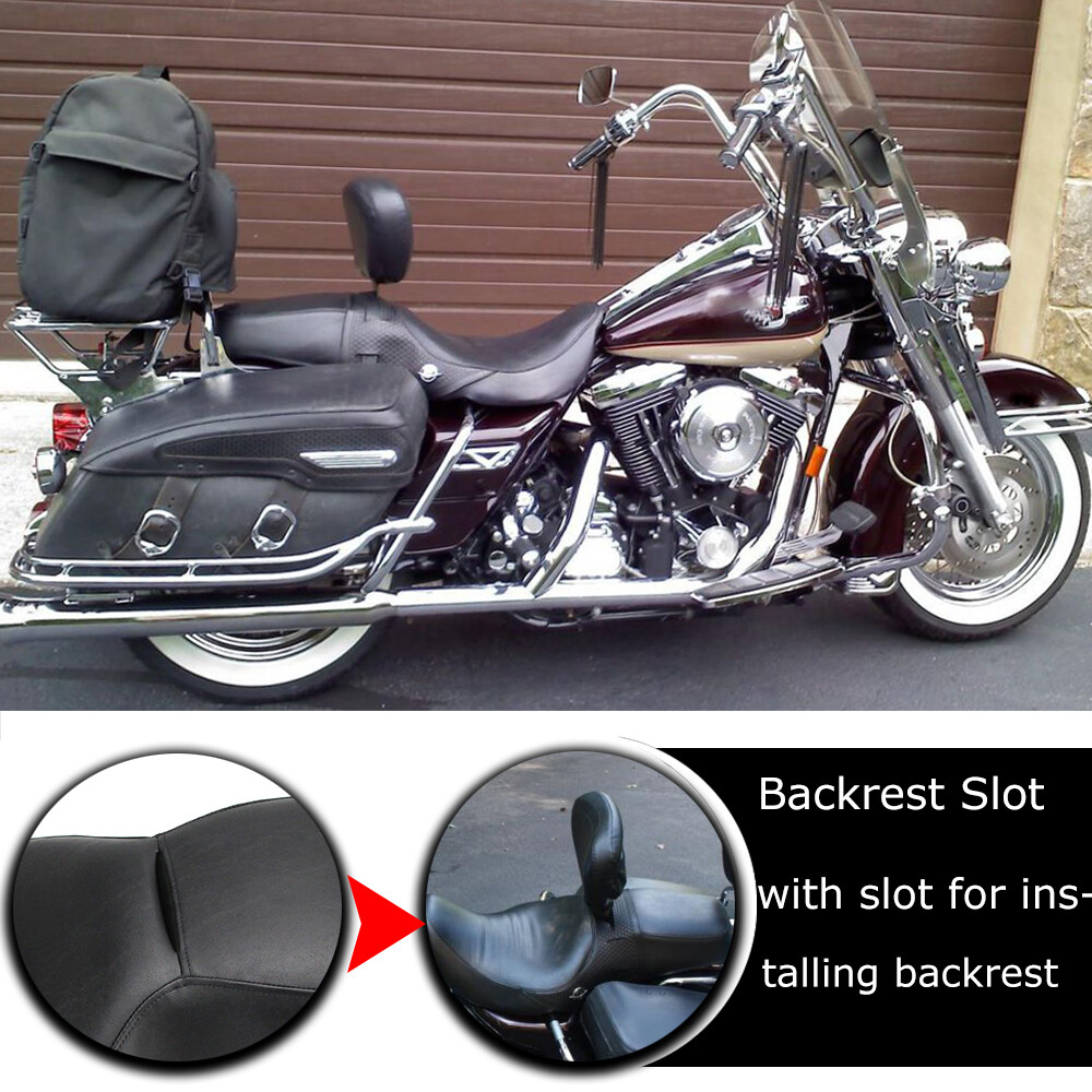 Low-Profile Seat For Harley 1997-2007 Road King FLHR/HP & 2006-2007 Street Glide