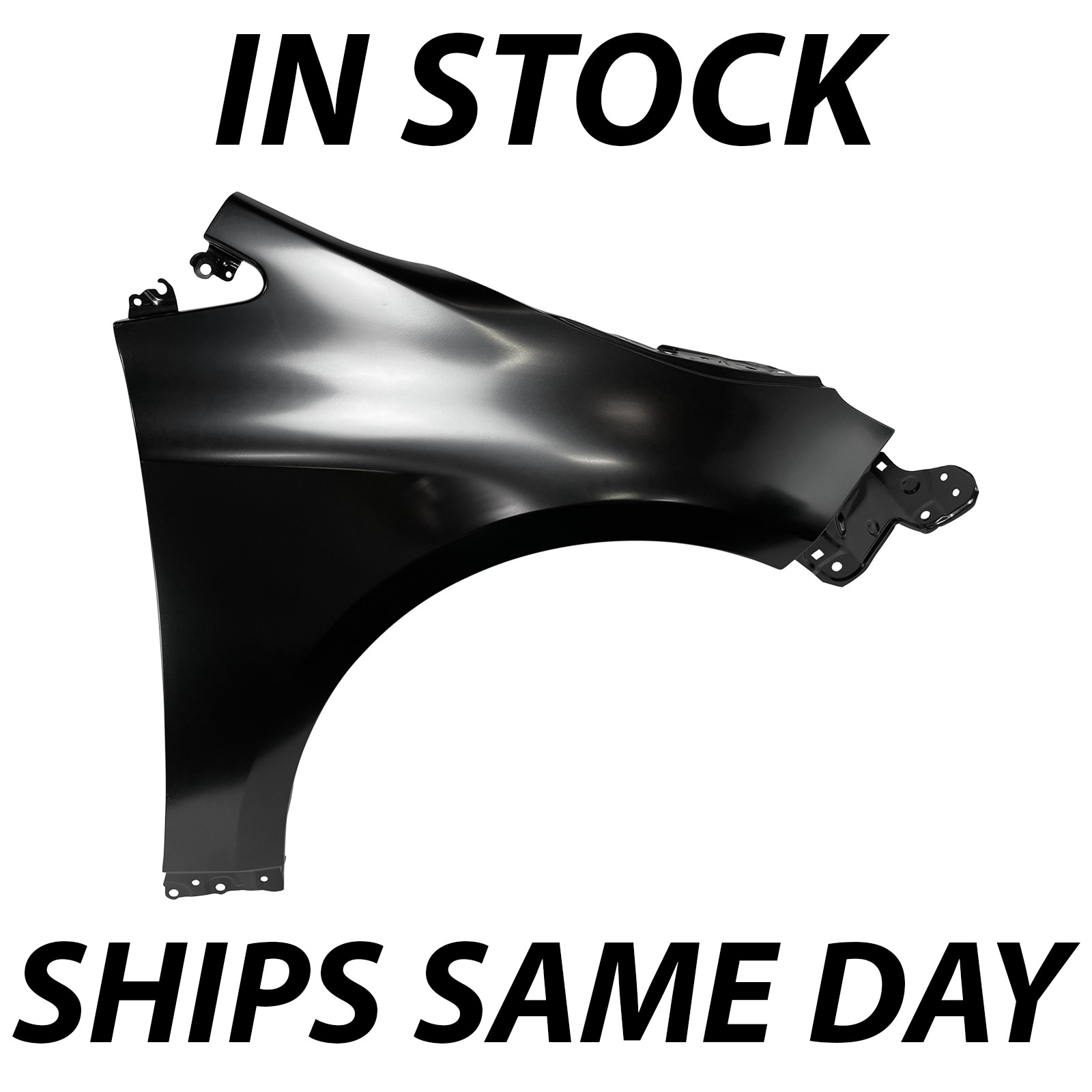 NEW Primered Steel Front RH Passenger Side Fender for 2019-2025 Toyota Corolla