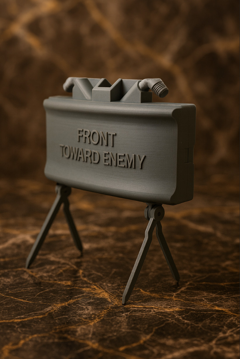 INERT Claymore Mine Replica Full Size 1:1Display Model Prop for Cosplay,Training