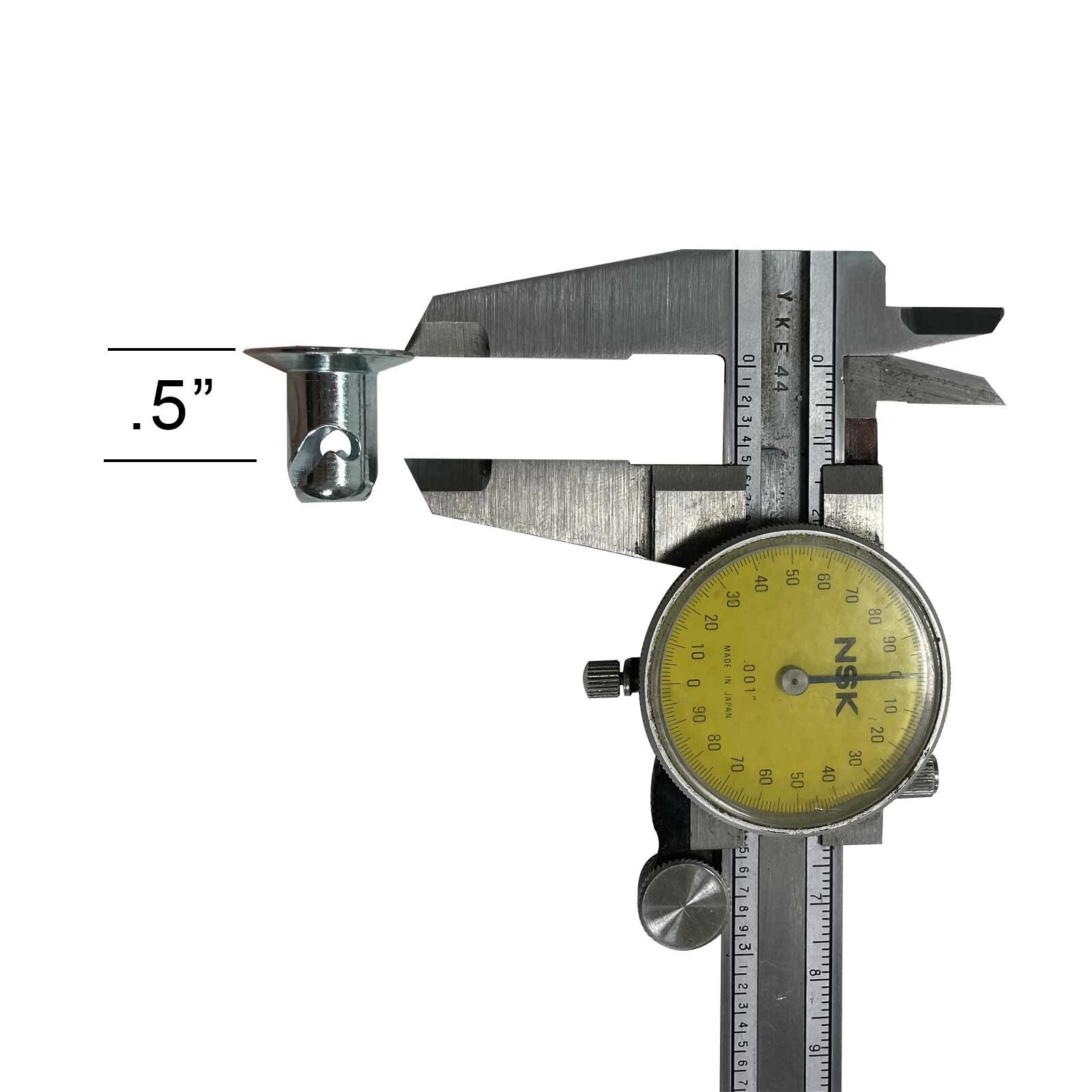 20 Pack Dzus Tabs - Plate Button Fastener Spring Pre-Assembled RZR UTV Sand Rail