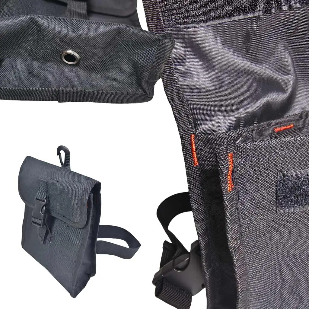 Scuba Diving Cargo Pocket Diving Thigh Bag Easy-access Diver Storage Pouch