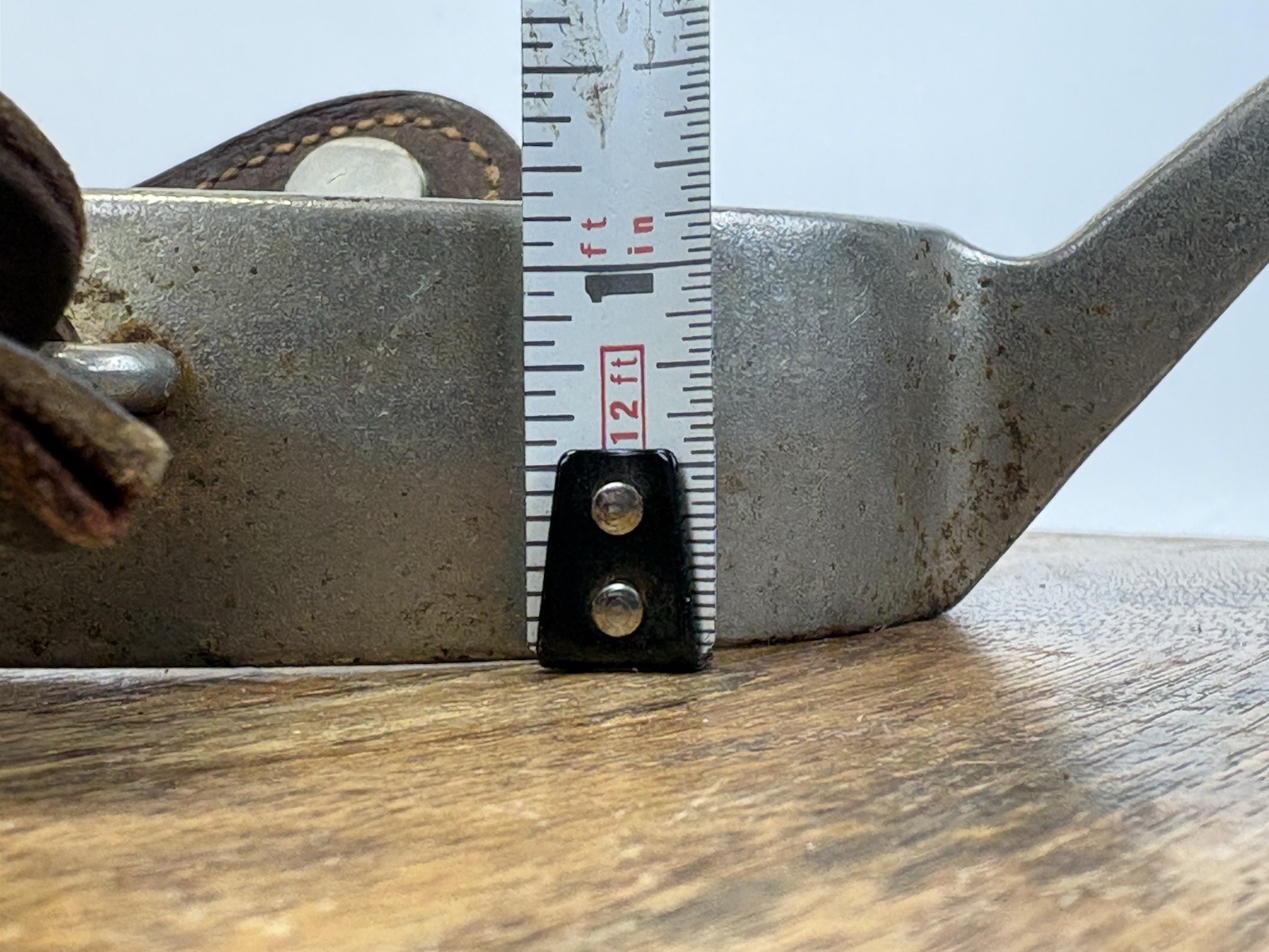 Vintage Western Gooseneck Cowboy Riding Spurs With Leather Straps Unmarked