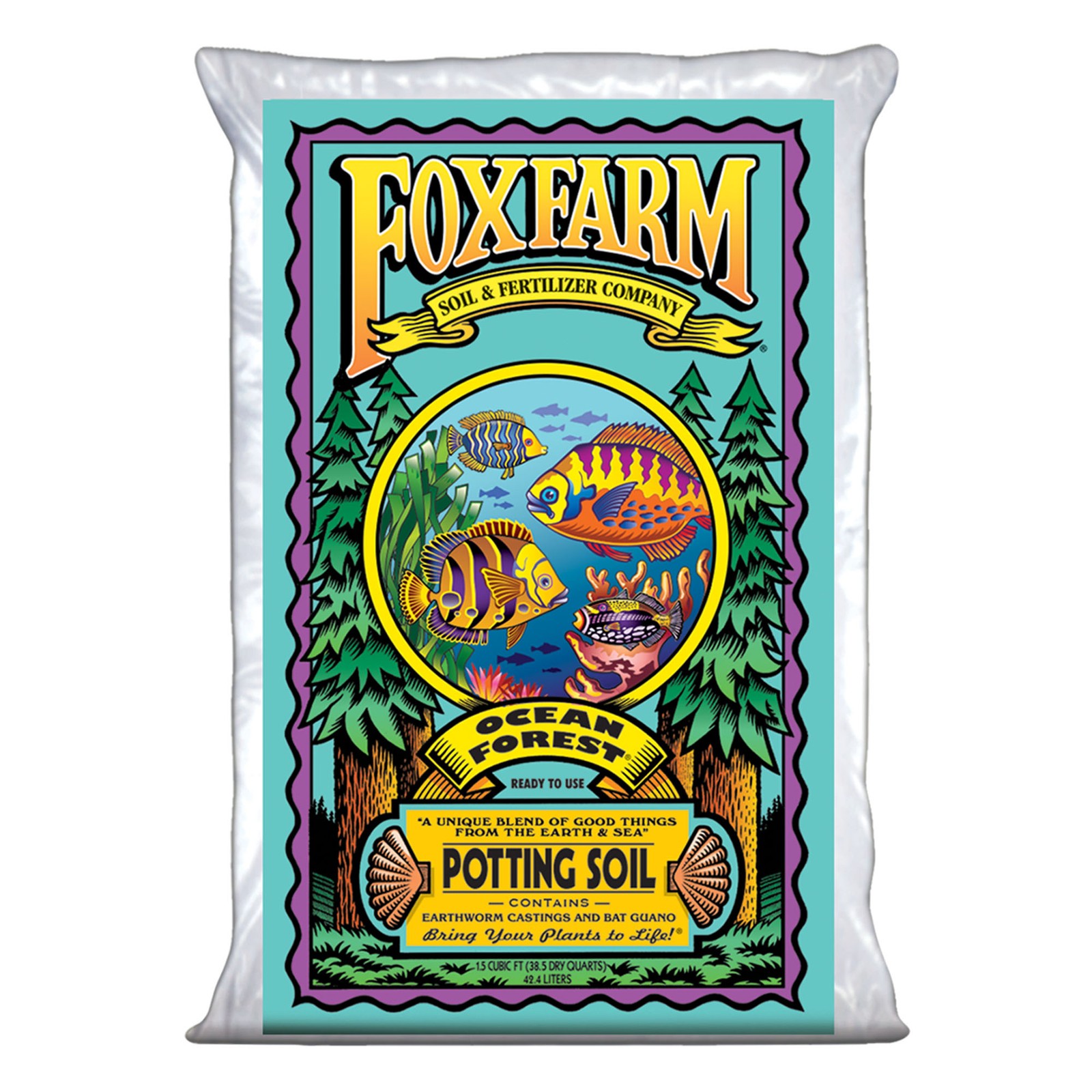 FoxFarm Ocean Forest Potting Soil, 1.5 cu ft