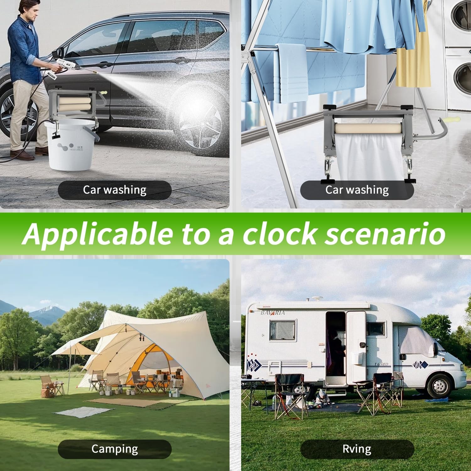 Industrial Hand Clothes Wringer, Car Detailers, Washing Services Bucket Wringer