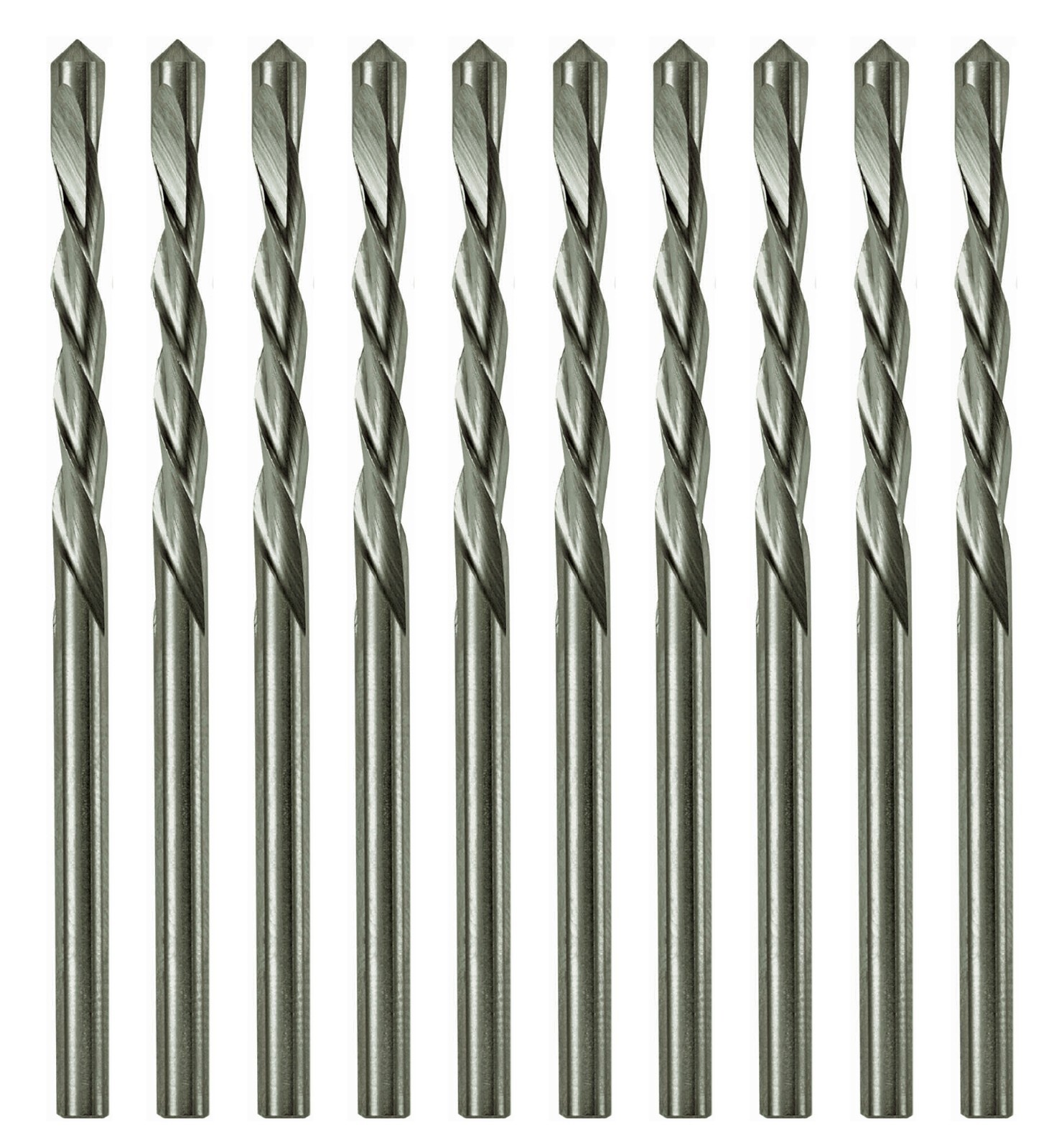 Drywall Cut out Bit 10Pcs 1/8" Cutout Drill Bit Guided Point Gypsum Board Cut