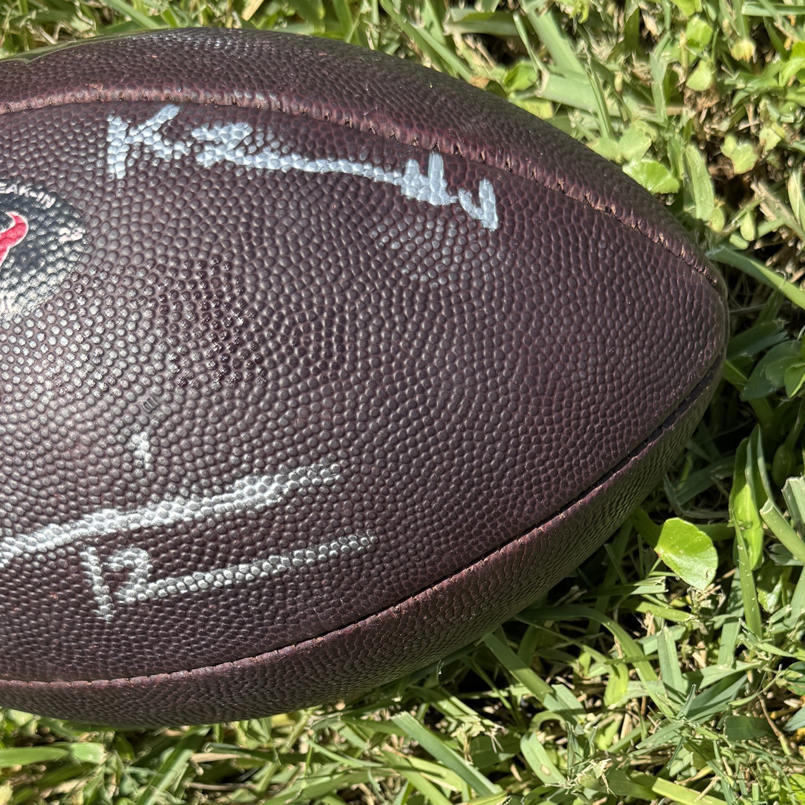 🏈Nico Collins, Calen Bullock, Kamari Lassiter Signed Texans Practice USED Ball
