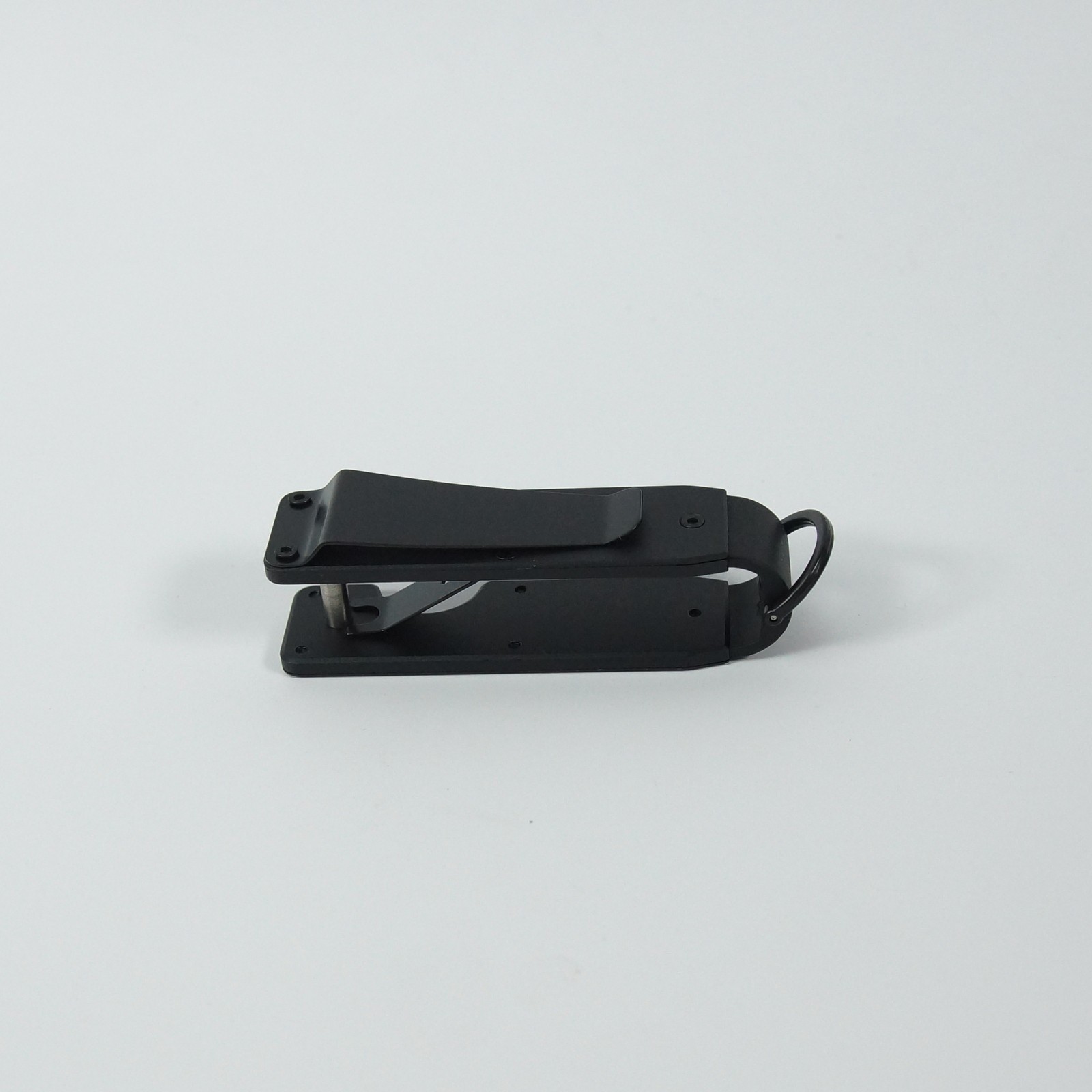 Compact Key Organizer – Minimalist Aluminum Key Holder for 2–6 Keys Black, Gift