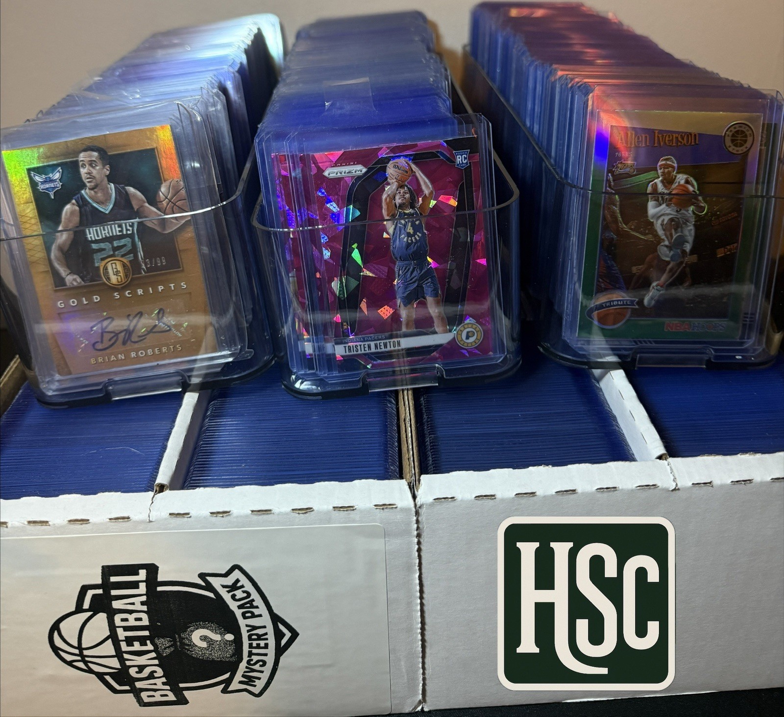 Basketball NBA - 40 Card Lot - Rookies, Parallels, Memorabilia, Autos, Numbered