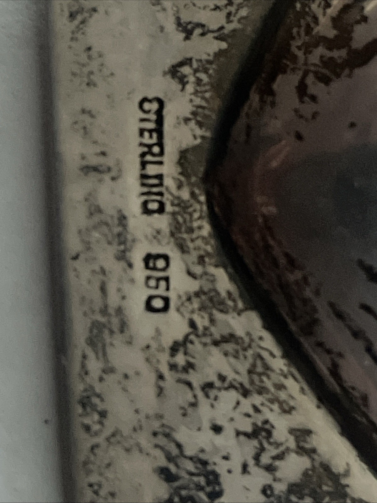 Vintage Sterling 950 Silver Clam Shell Seashell Trinket Jewelry Dish Tray 20g