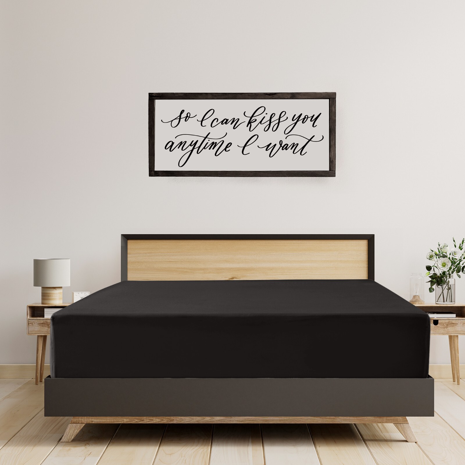 14'' Deep Pocket Fitted Sheets 1800 Count Bed Sheets Brushed Fabric Fitted Sheet