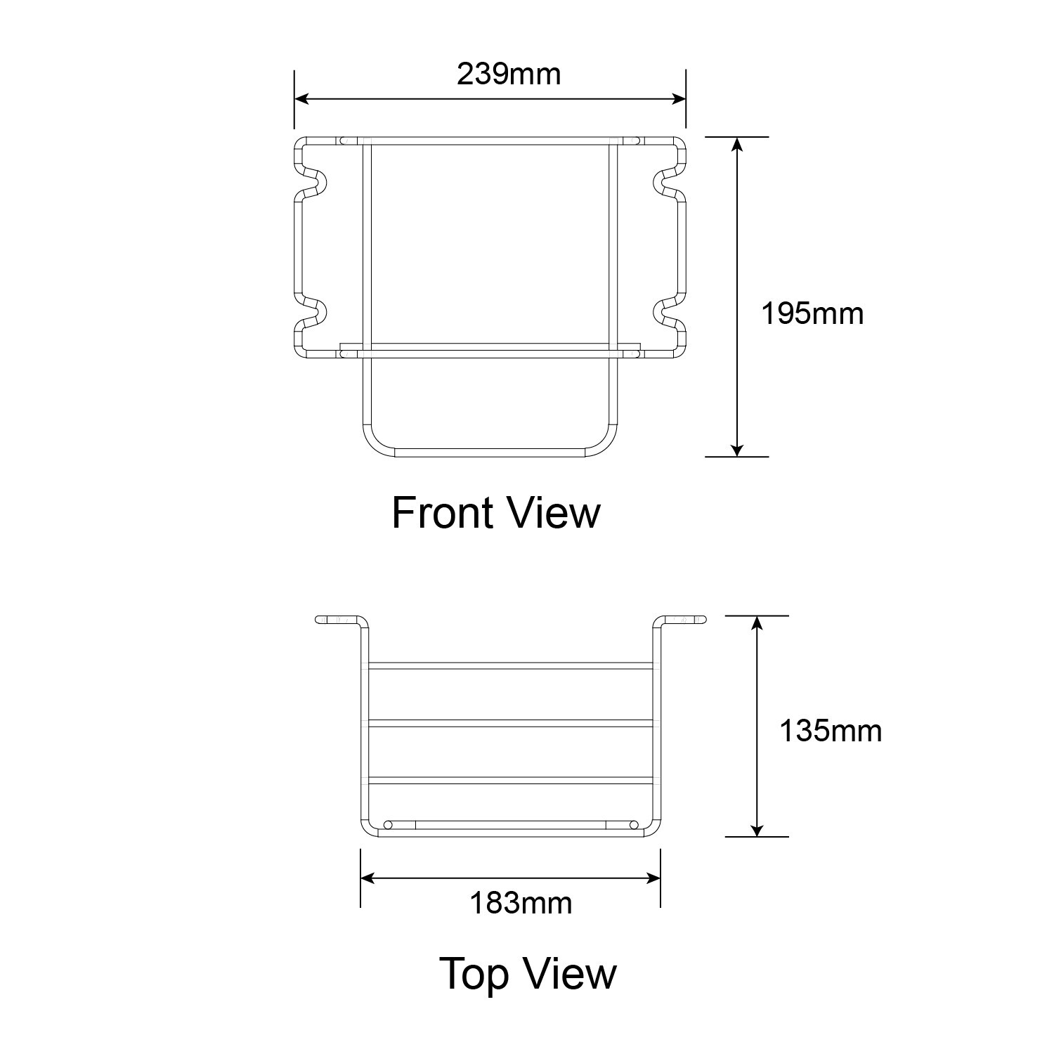 Wall Rack - 1x POPS MF 3L Bottle, 8192