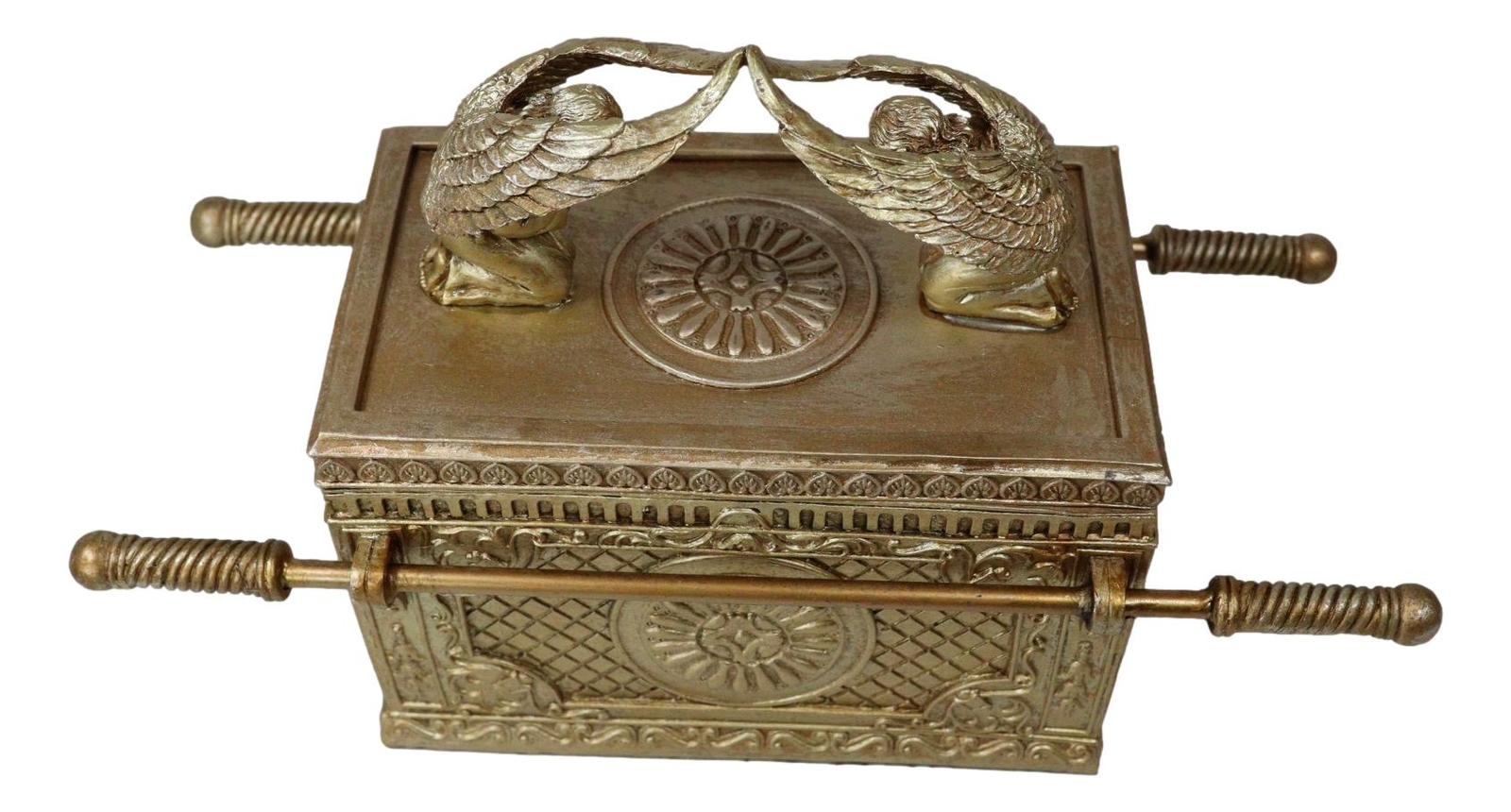 The Ark of the Covenant Box Model Collectible Golden Ark of Testimony
