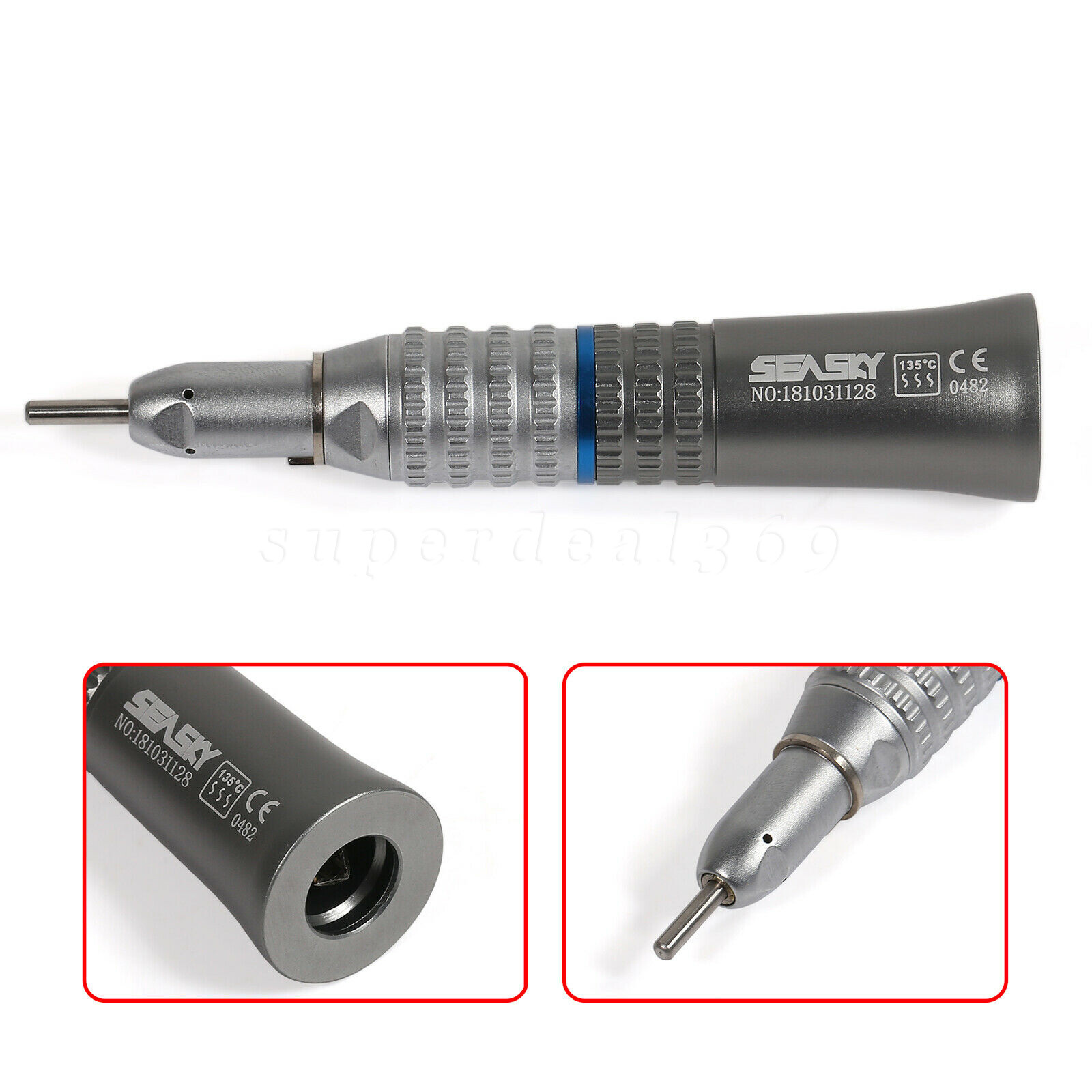 NSK Style Dental Slow Low Speed Handpiece Straight Contra Angle Air Motor 2/4 sa