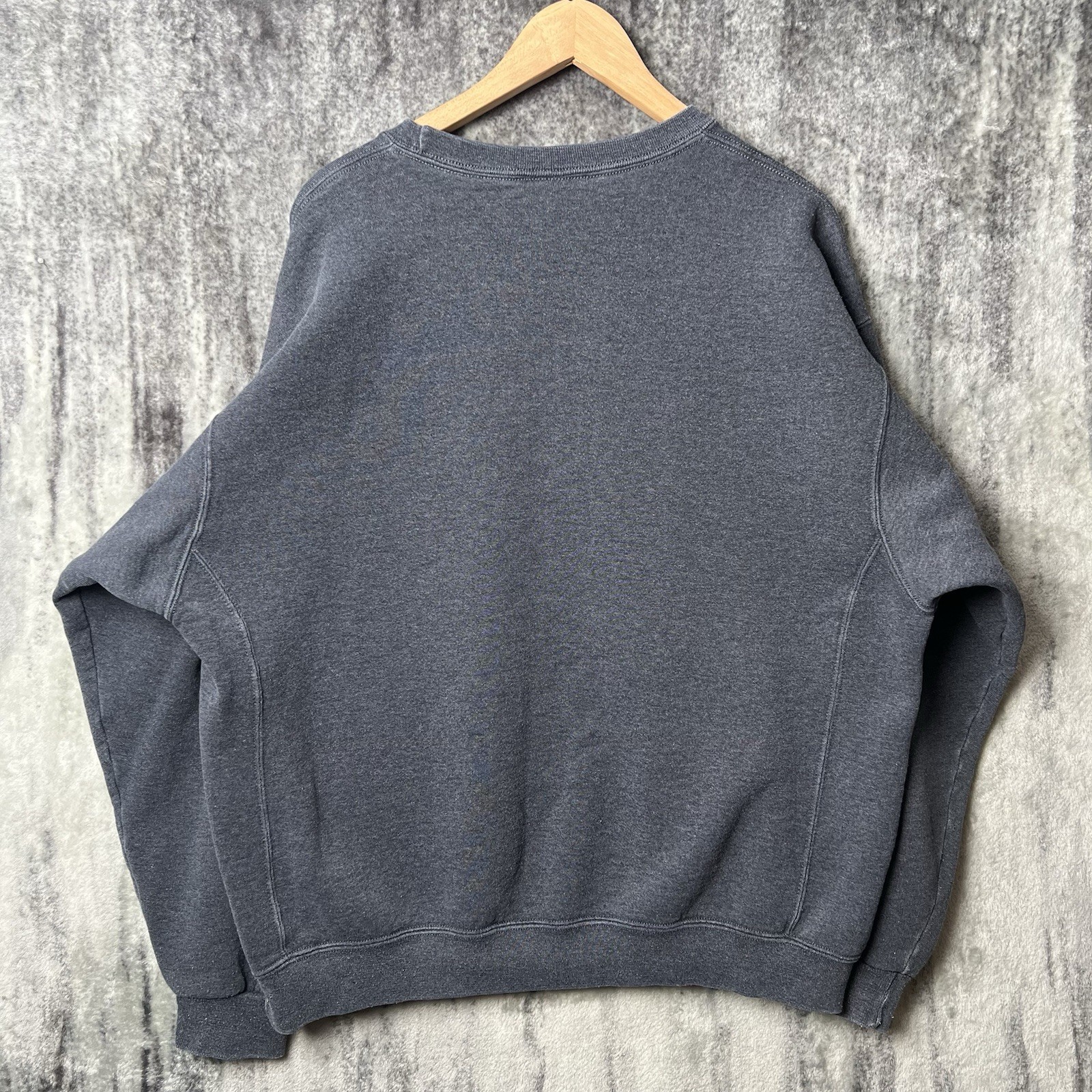 Vintage Findlay Oilers Russell Crewneck XL Gray Sweatshirt Embroidered