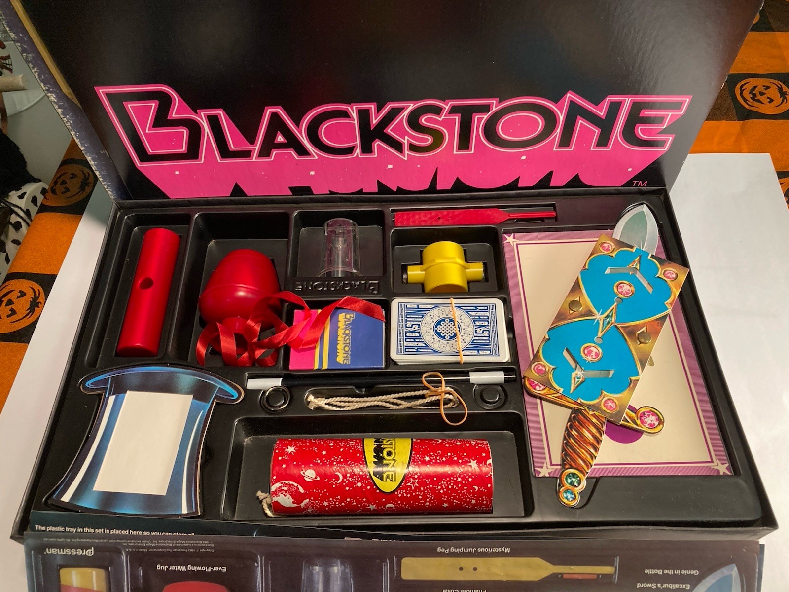 Vintage Complete 1983 Blackstone Advanced Magic Set In Original Box