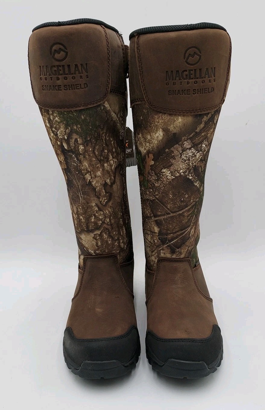 Magellan Outdoors Womens Sz 6B Snake Shield Armor 3.0 Realtree Edge APX  (K4-D3)