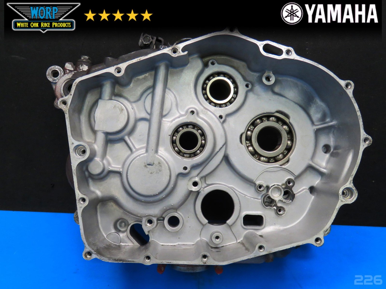 2006 YAMAHA RAPTOR 350 MATCHED LEFT RIGHT CRANK CASES CRANKCASE SET ~ OEM 04-13