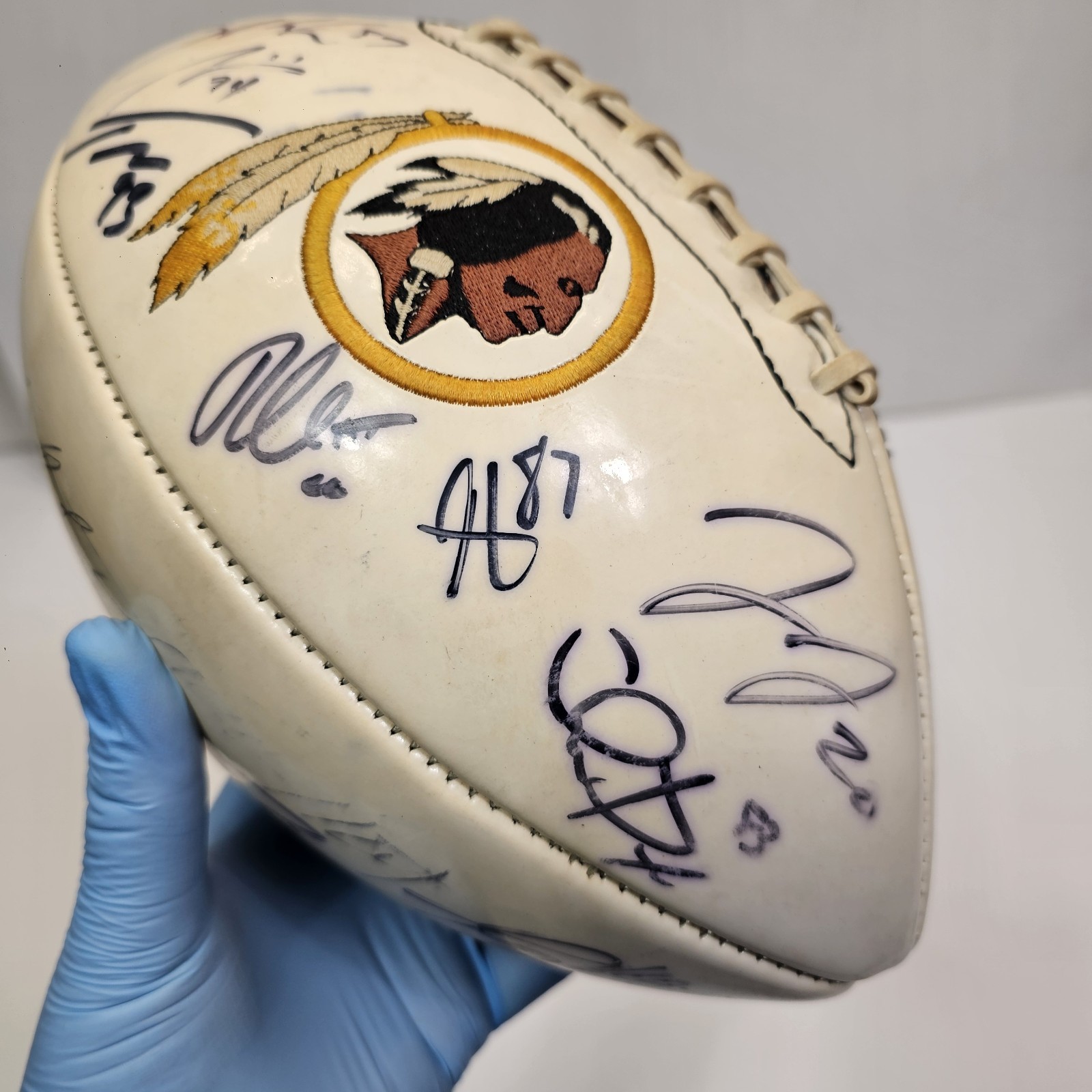 Washington Redskins NFL Super Bowl Limited Edition, Signed Football.
