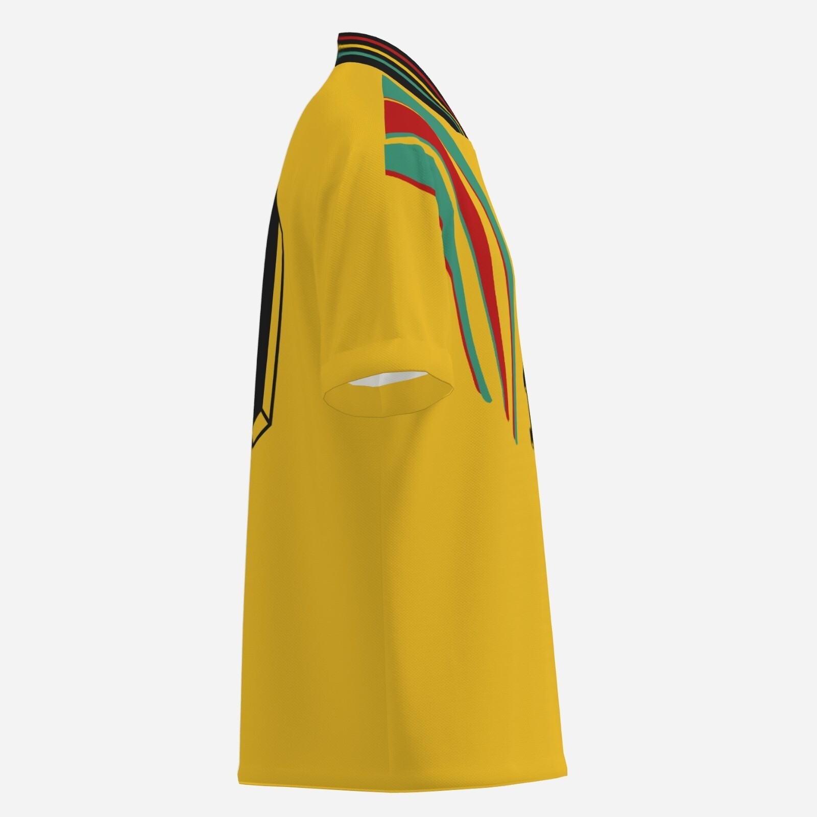 Ghana - football shirt Replica Retro jersey, 1996 home soccer jersey SUBLIMATION