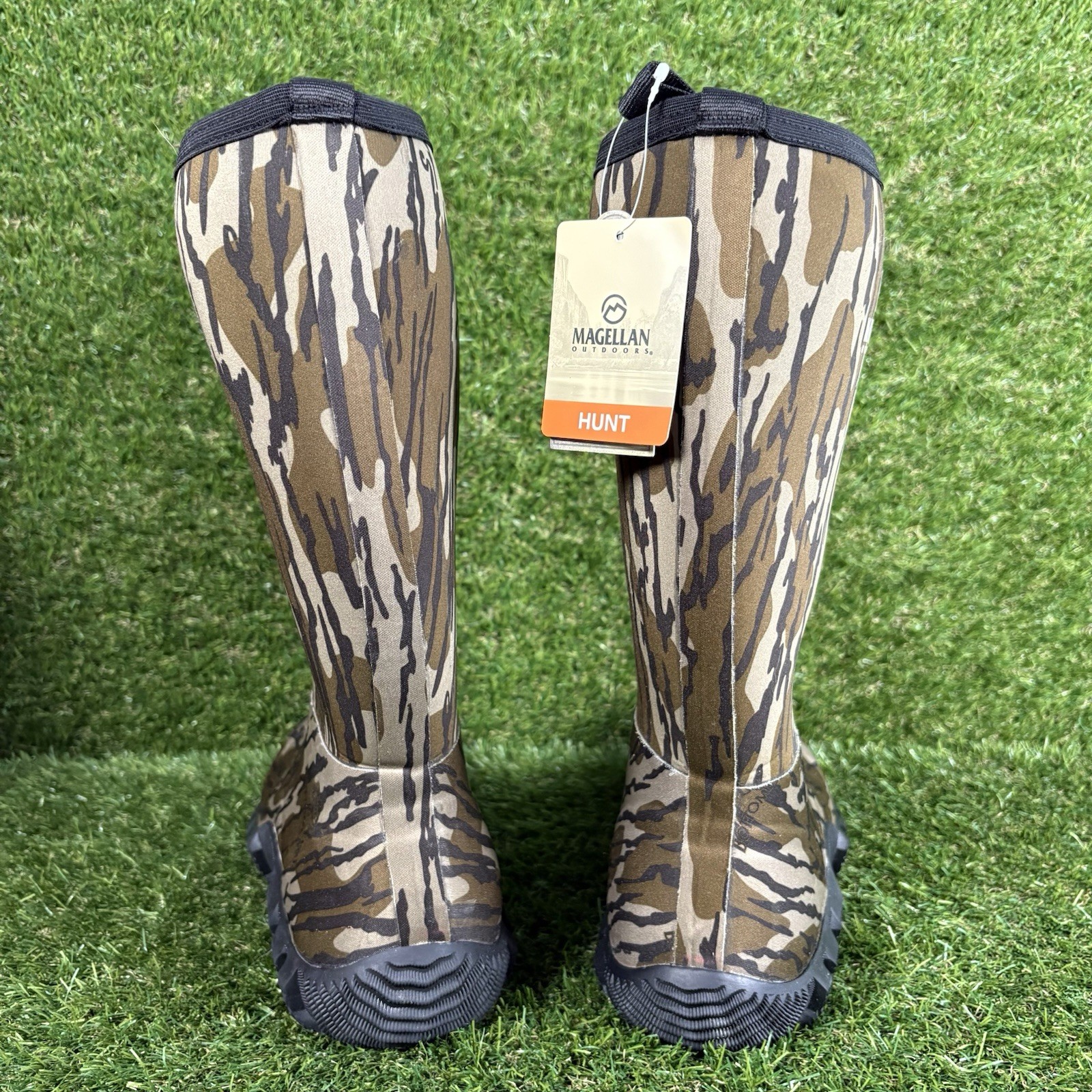 Magellan Outdoors Field Hunting Boots Camo Mossy Oak Men’s Size 13 D Waterproof