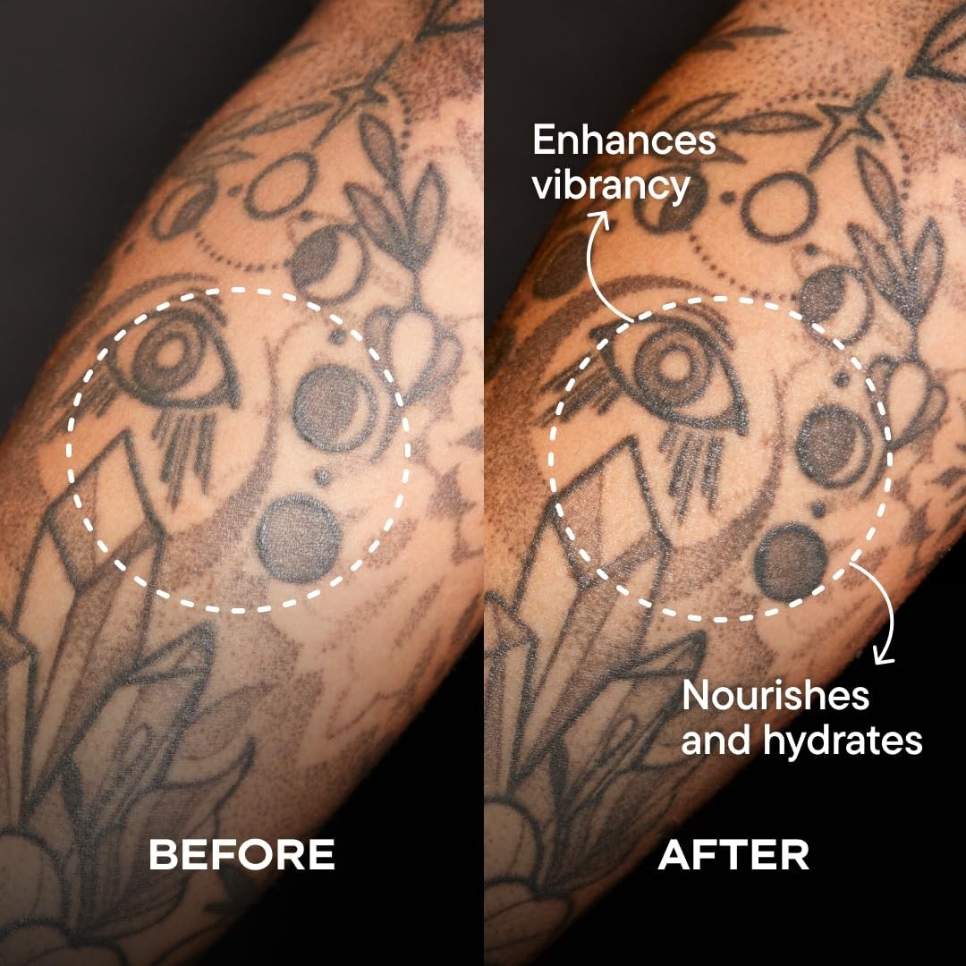 Harry’s Tattoo Frost, Tattoo Aftercare Gel for Hydration & Vibrancy, Fragrance-F