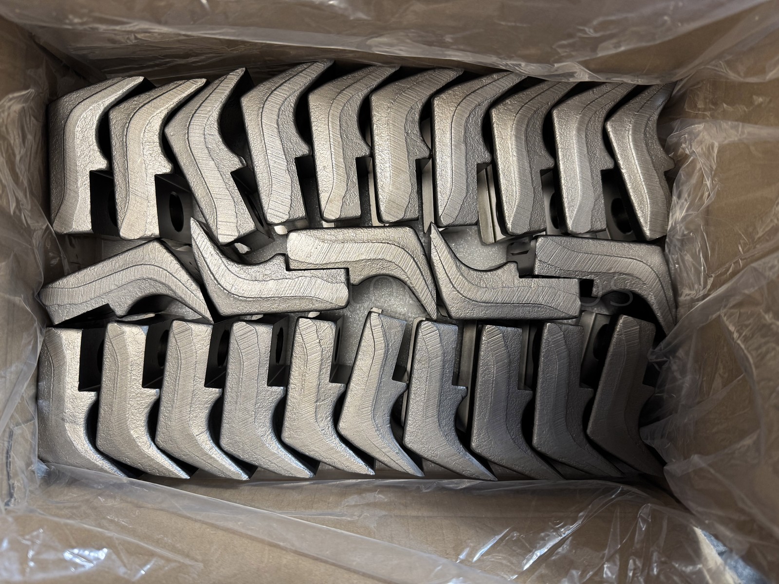 For Fae Cat C/3 Rotor Mulching Teeth 25pc Replacement Fits 570-21233