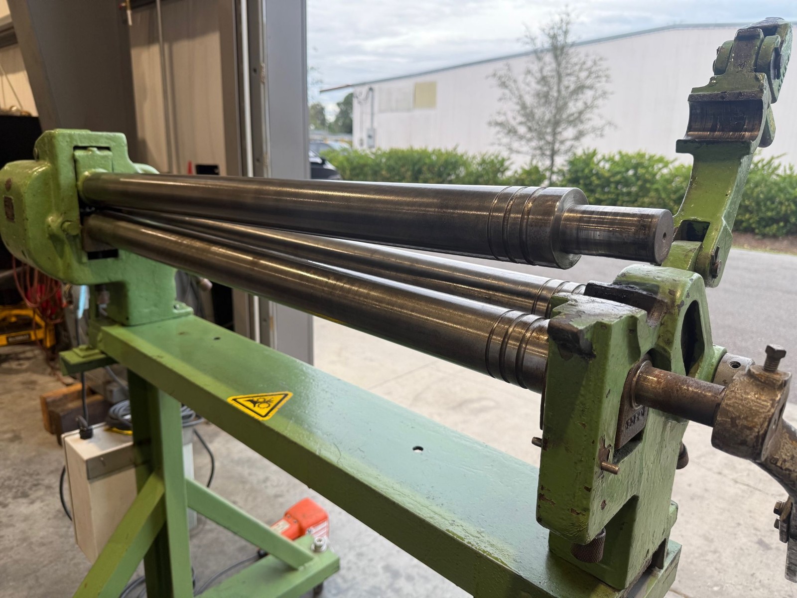 PEXTO 390D 36” x 18 Gauge Plate Bending Roll Powered USA #8068