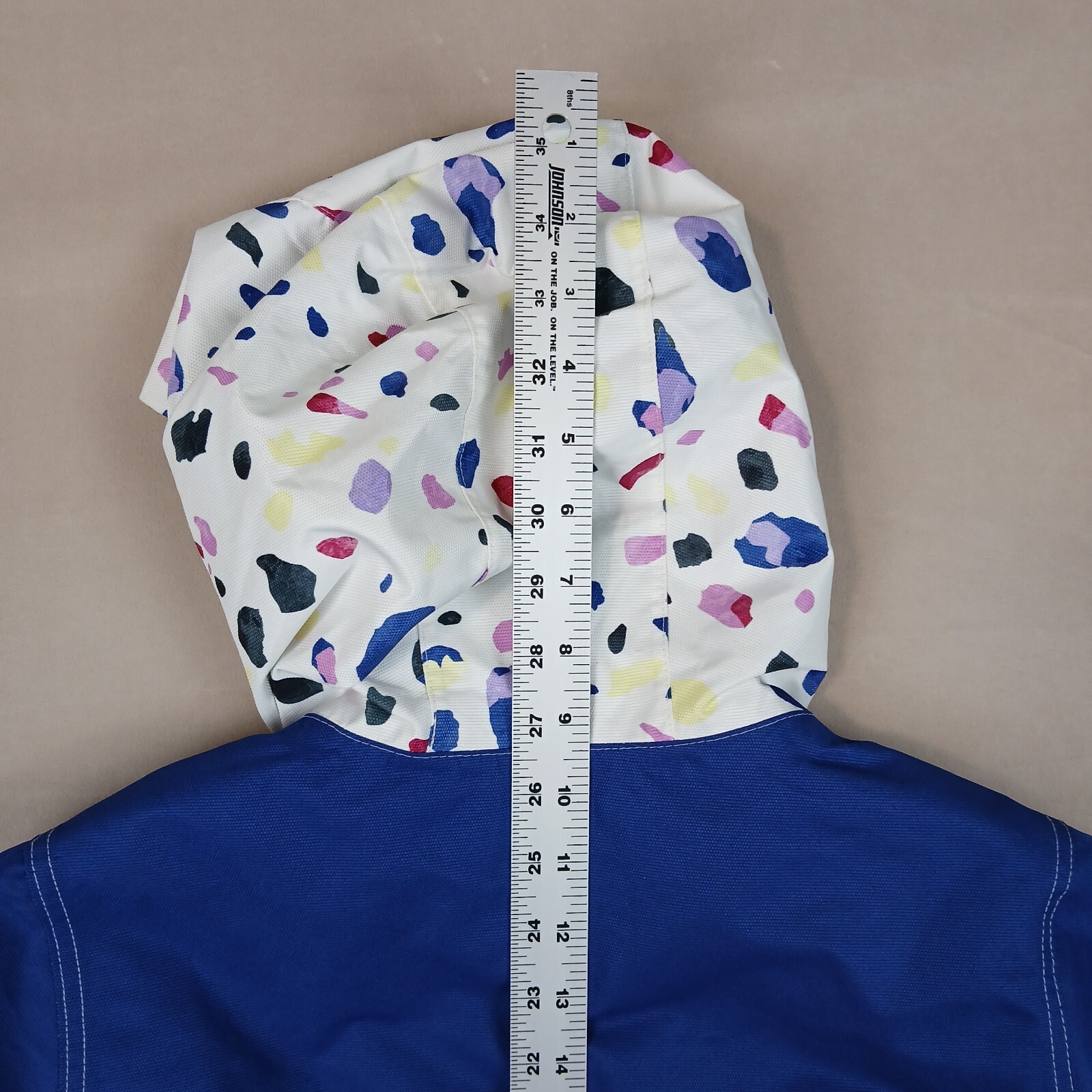 DSG Large Girls 3 In 1 Terrazo Print 20x25 NWT Hooded