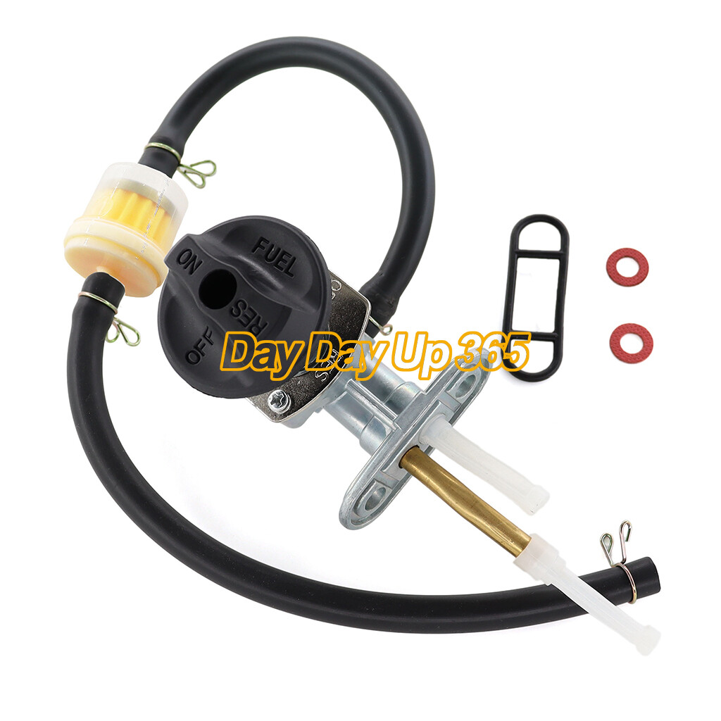 Fuel Petcock Valve & Gas Oil Fuel Filter For Arctic Cat 250 300 400 500 0470-445