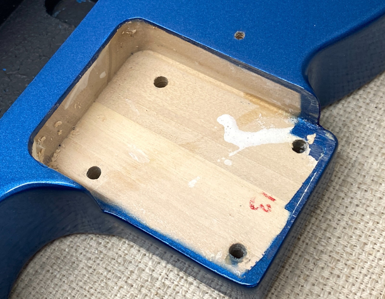 OEM Fender Squier TELE BODY LAKE PLACID BLUE Electric Guitar Telecaster