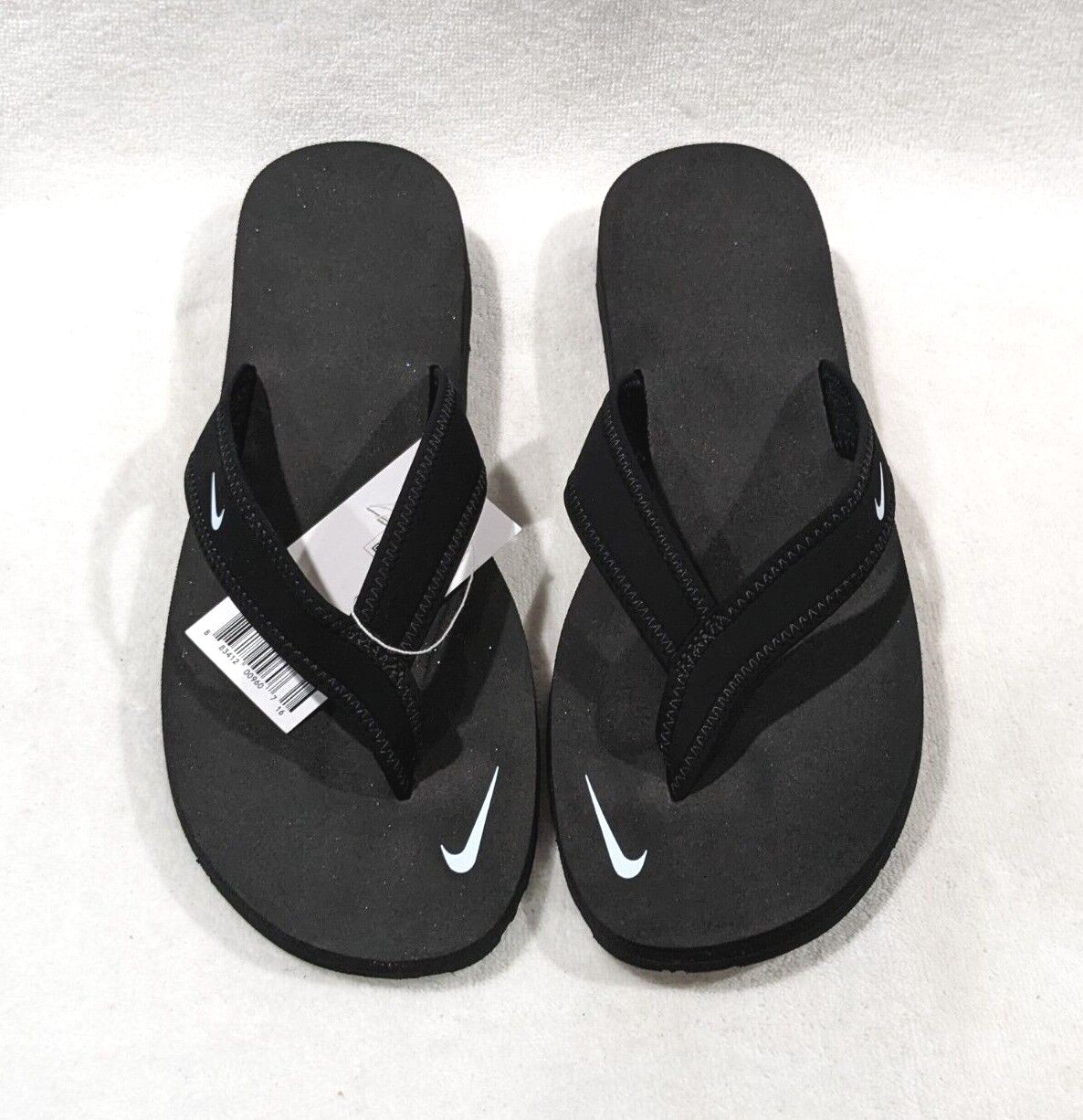 Nike Celso Girl Black/White Women's Thong Sandals-Sz 6/7/8/9/10/11 NB 314870-011