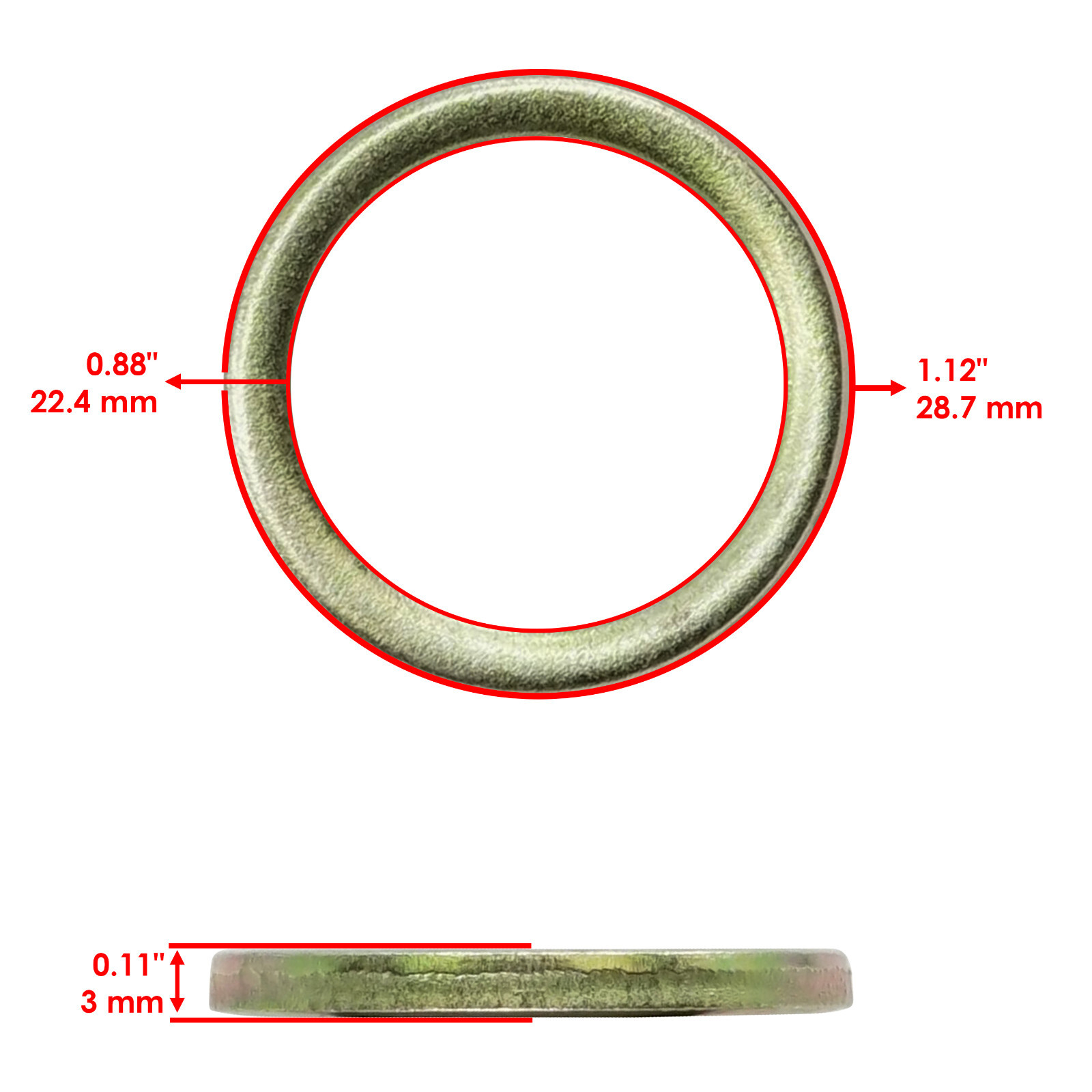 Caltric Exhaust Muffler Kit For Polaris Ranger Crew 800 4x4 2010-2014