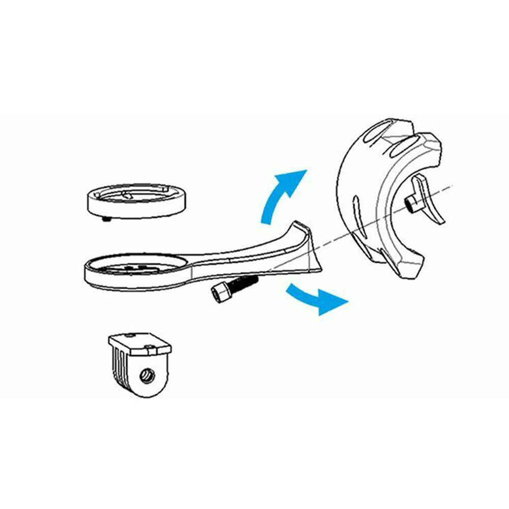 For SL6/SL7 stem bike Computer Mount Holder Out Front Bike Stem Support Holder~