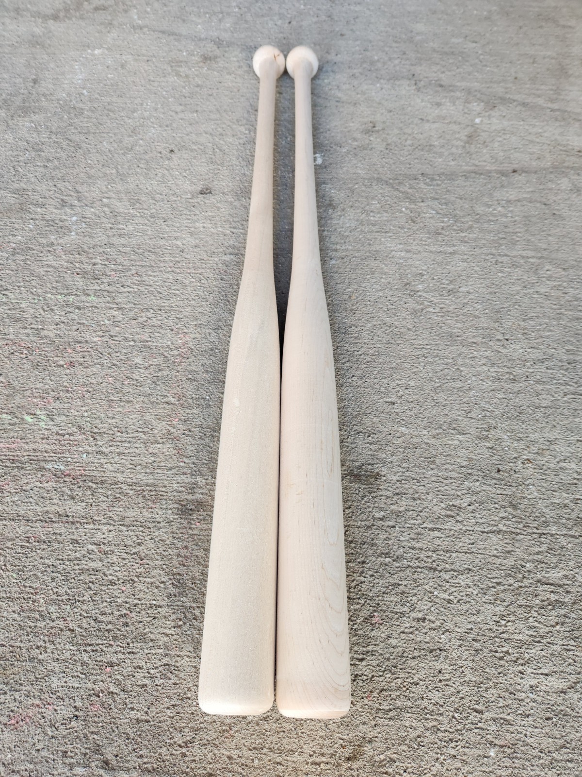 2-34” CRAFT QUALITY Wooden Blem Softball Bats (Free Shipping!)