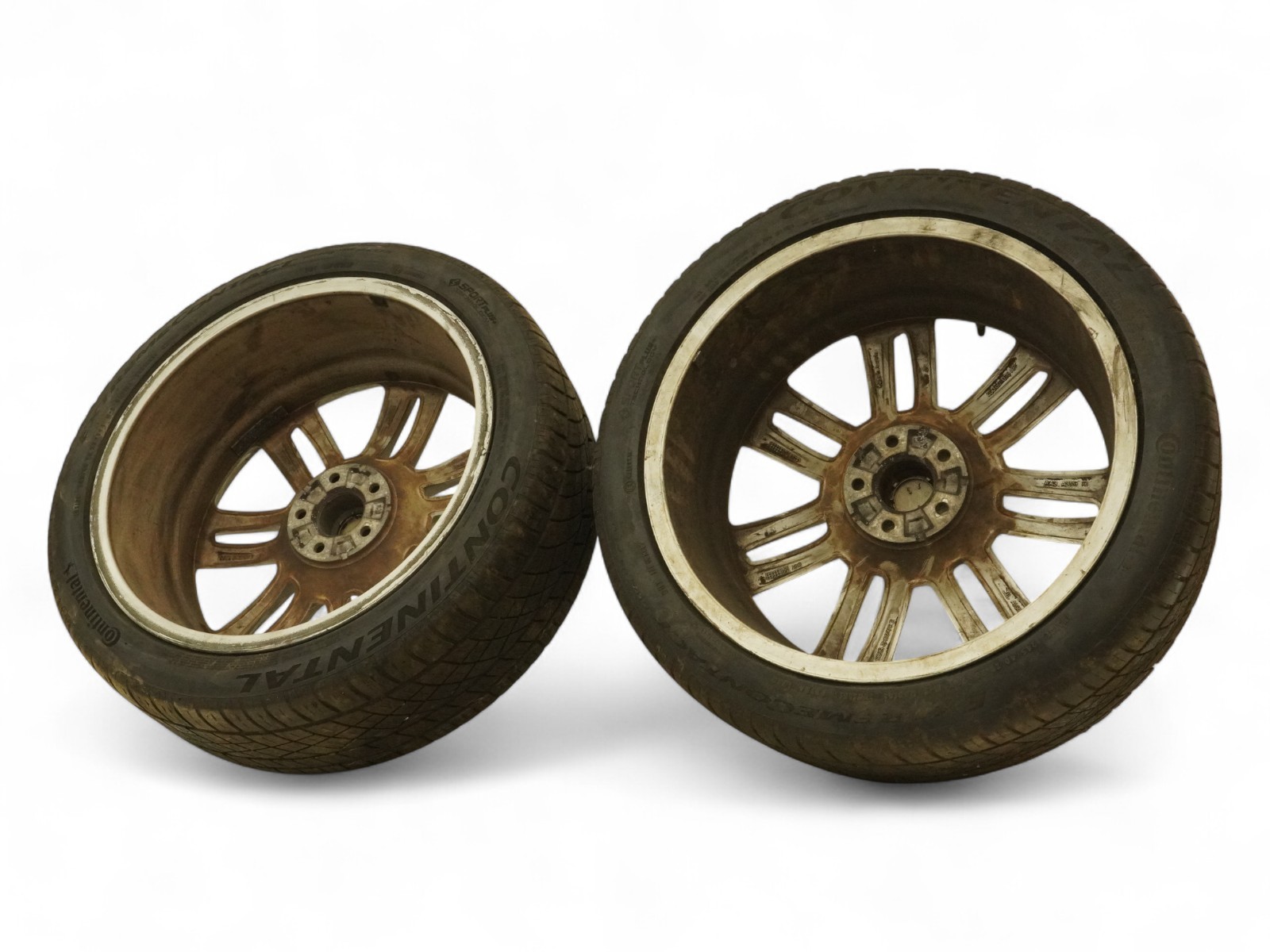 14-18 Audi Rs7 4G Wheel Rim 20X8J Et35 5-112Mm W Tire Set Of 2 4G0601025Ap OEM