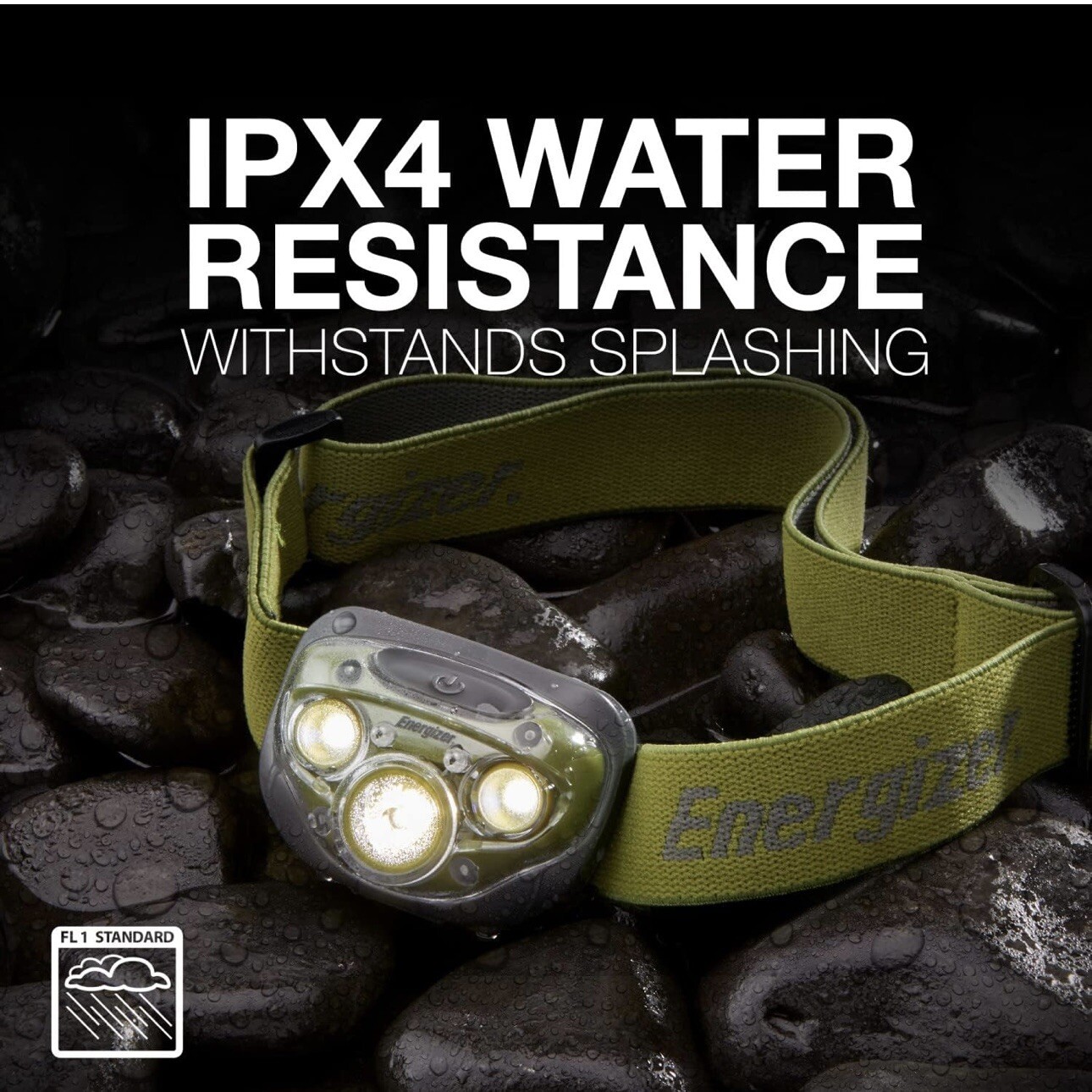 Energizer LED Headlamp Pro260, Rugged IPX4 Water Resistant Head Light