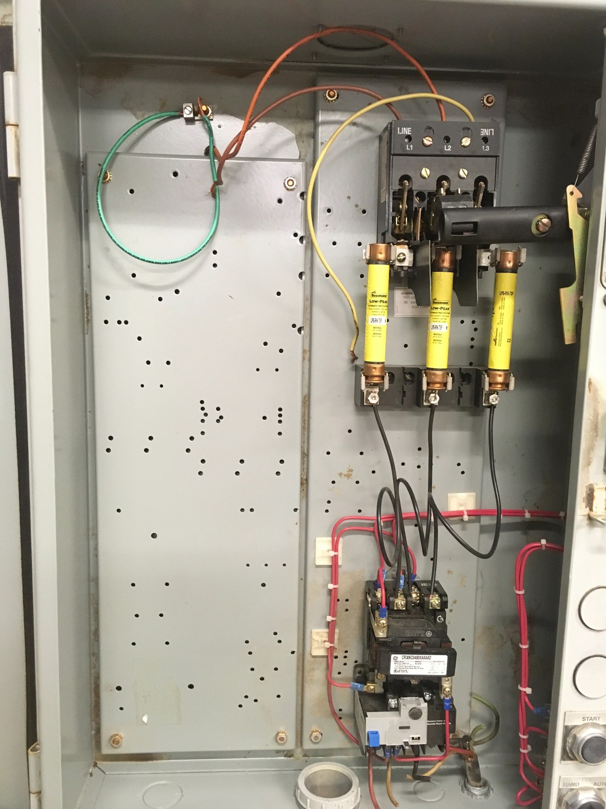 GE Control Type 3R Enclosure Rainproof Pumping Plant Panel w/ Instruction Sheet