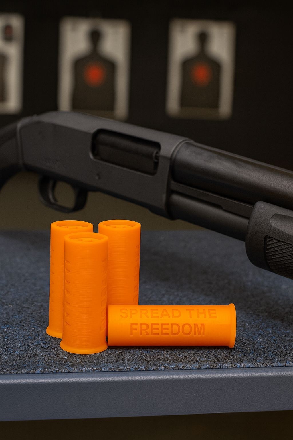 12 GA Durable & Reusable Snap Caps for Safe Dry Practice TechStudio3D