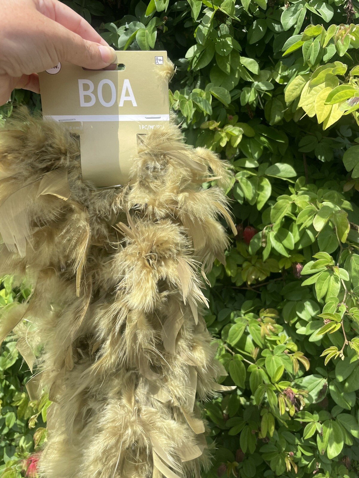 Feather Boa Halloween Costume Fancy Moss Hunter Green