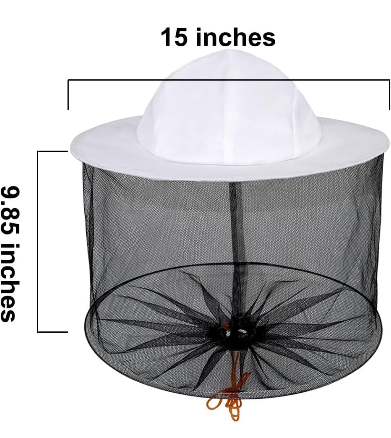 2 Pcs Beekeeper Hat with bee veil, Beekeeping protective Hats with Bee Veil,