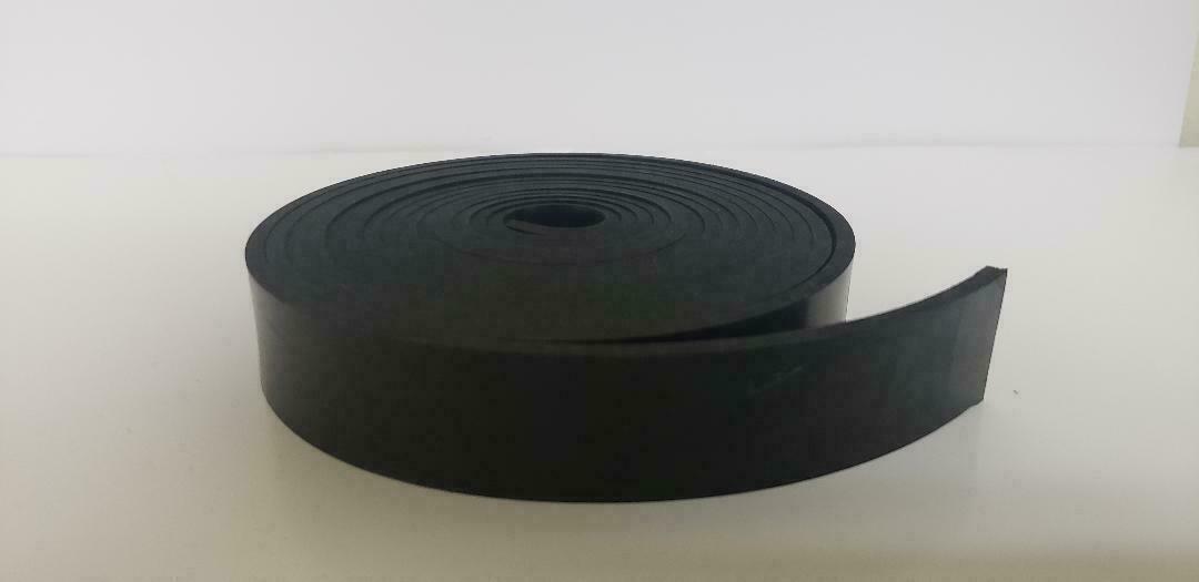 Neoprene Sheet Rubber Flex Strip 1/8 x 1 x 10-Foot Roll, 60 Duro