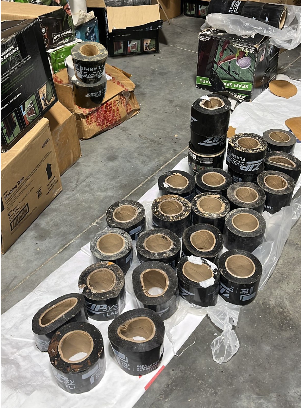 (AS - IS) Zip System Sheathing Flashing Tape 3.75”x90ft (1 Roll) FREE SHIPPING