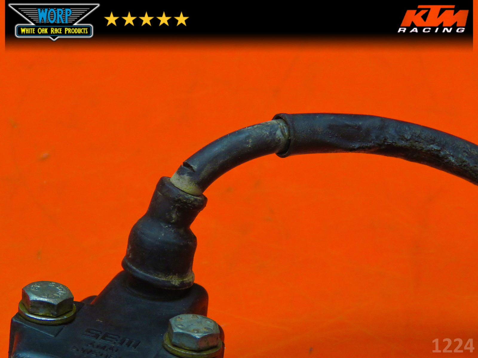 1990 KTM 350 EXC CDI / IGNITION COIL SPARK PLUG IGNITOR WIRE CAP GENUINE OEM