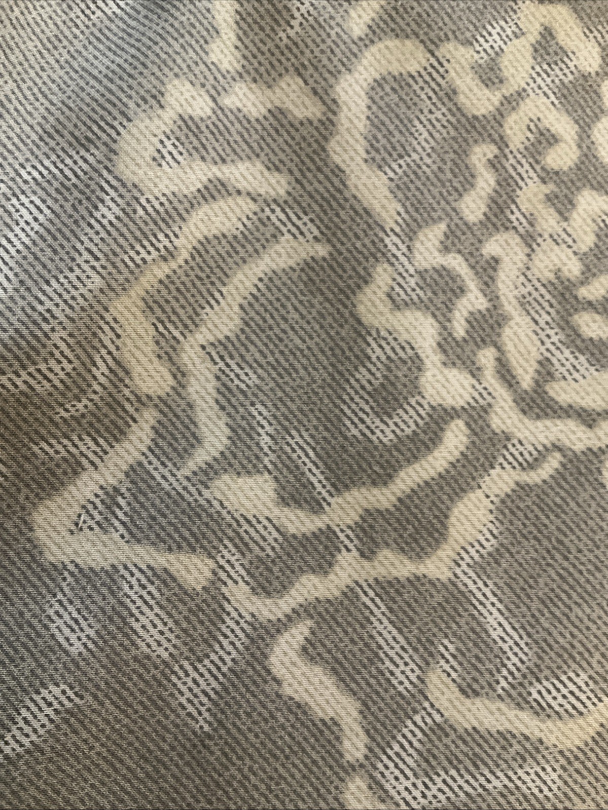 NEW w/o Packaging Calvin Klein Gray Rose Floral King Sham