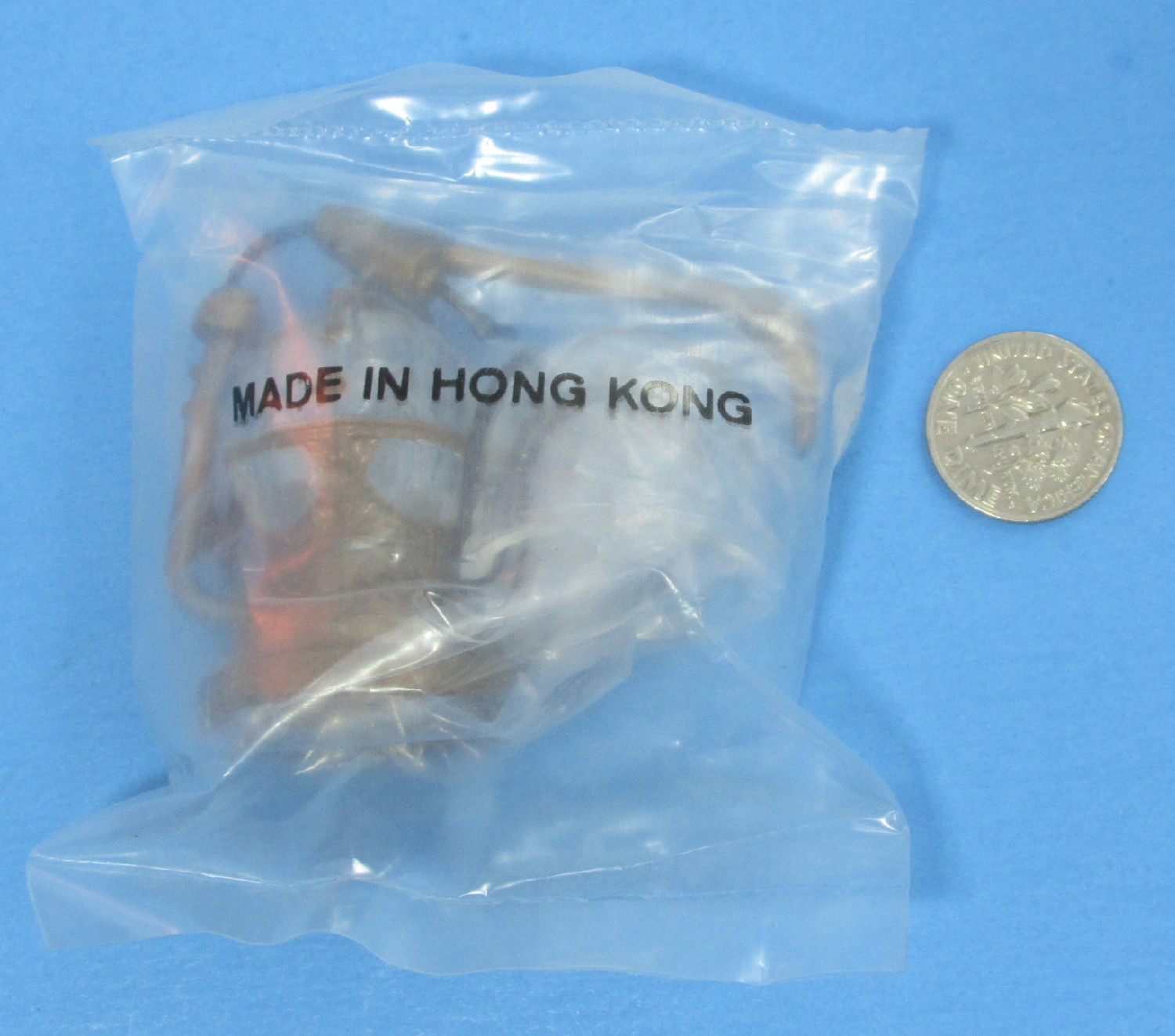 PIPE Bowl Leia Collar - Kenner bagged Jabba the Hutt playset '83 vtg Star Wars